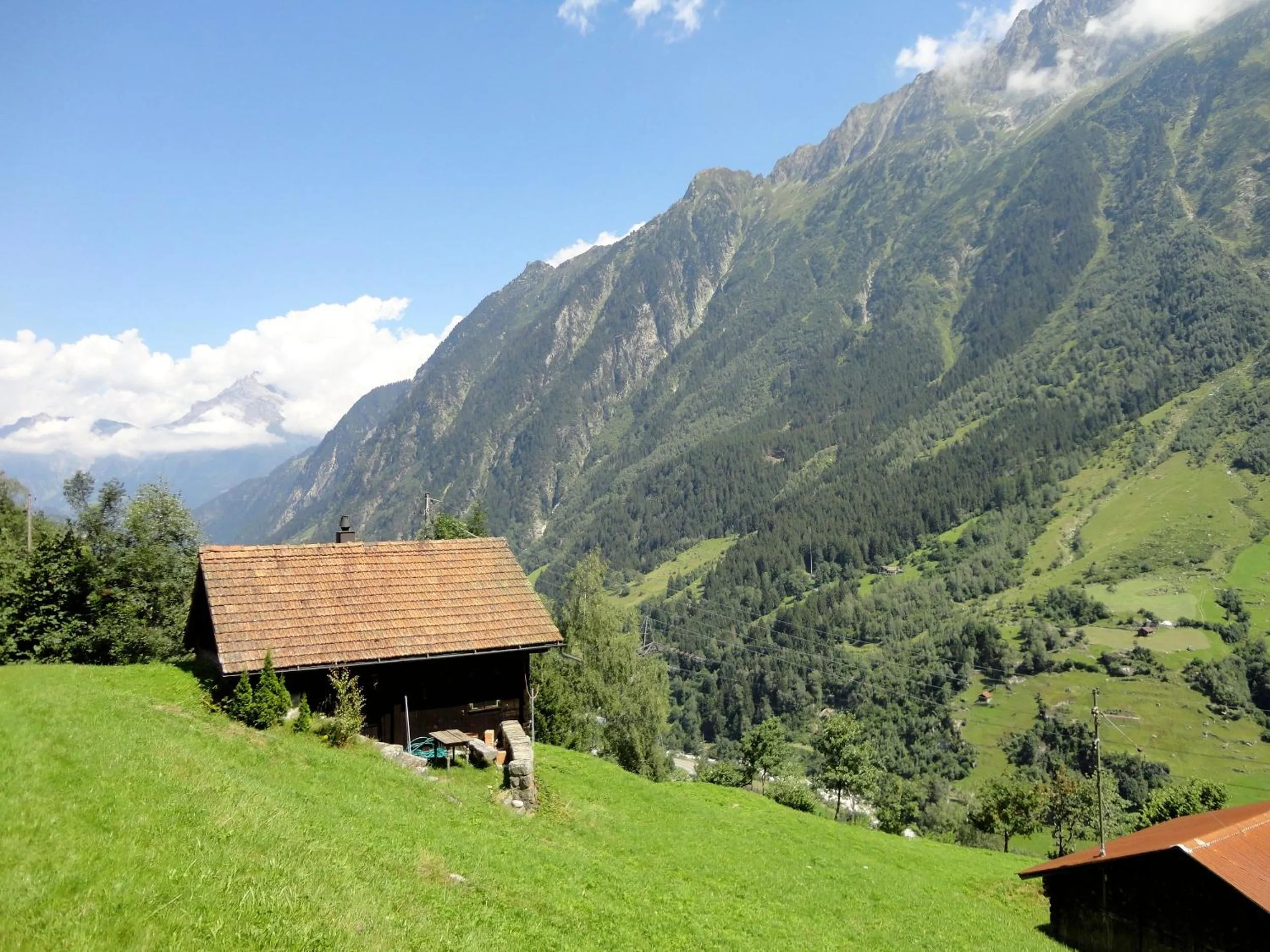 Natural landscape in Gotthard Backpacker