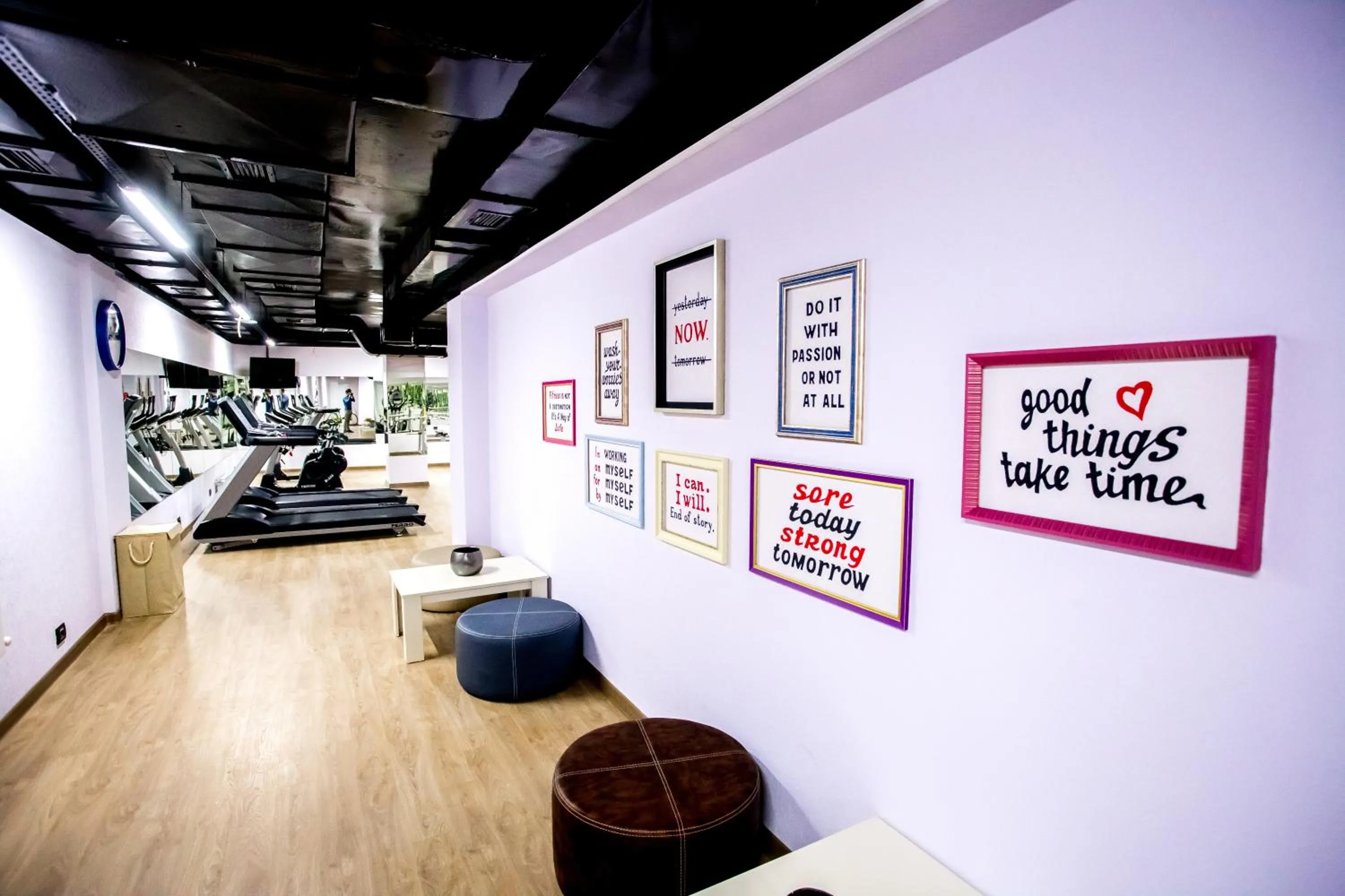 Fitness centre/facilities in West Shine Hotel