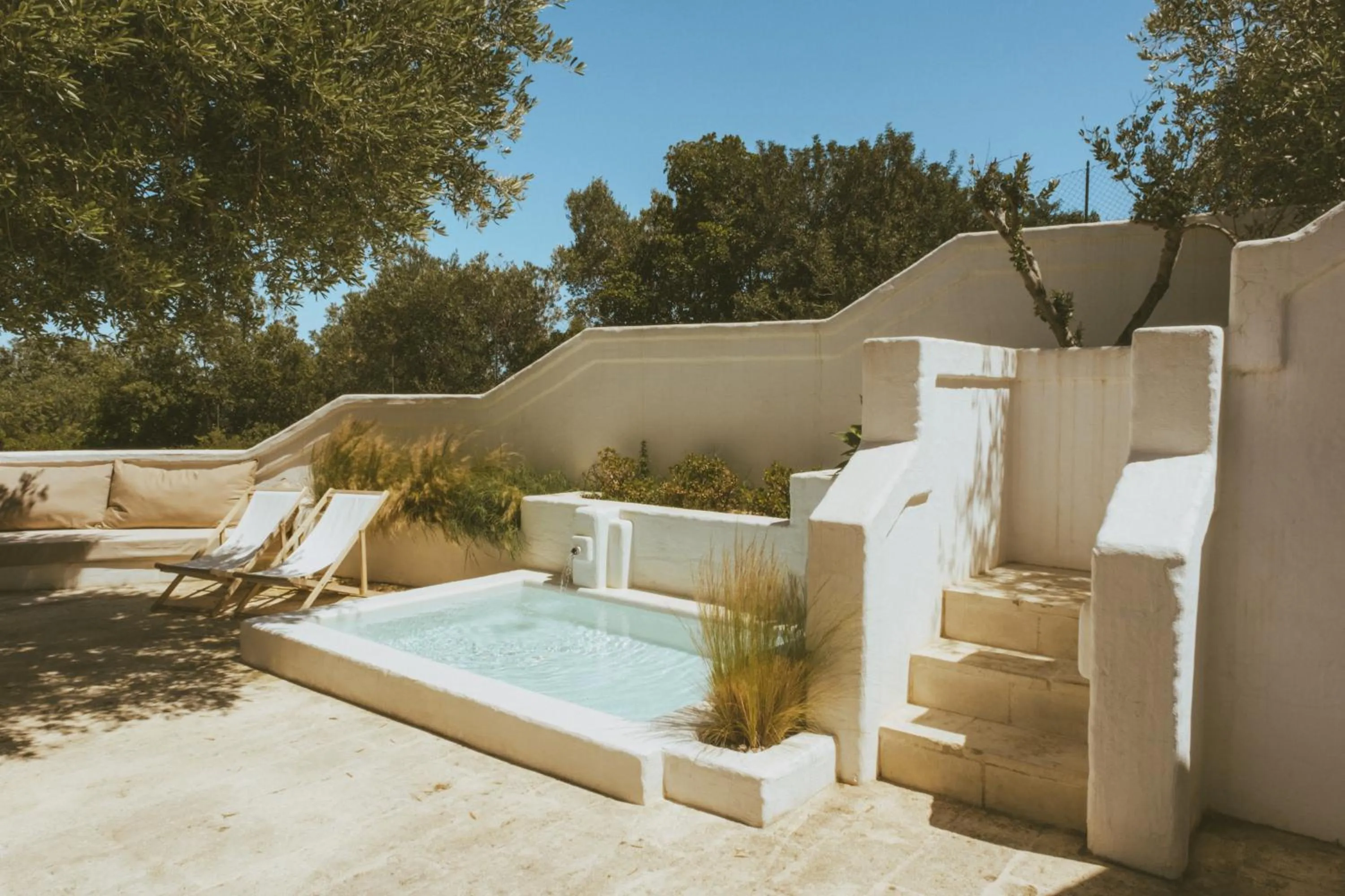 Garden in Masseria Borgo Ritella