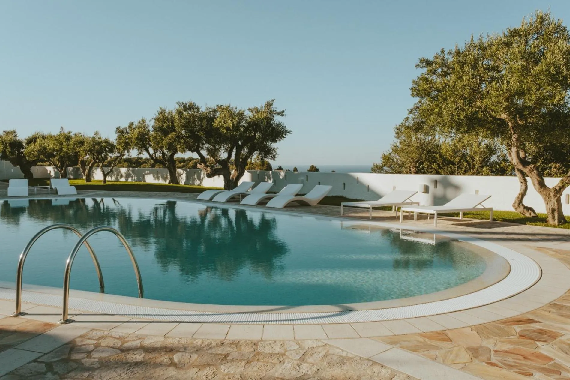 Swimming pool in Masseria Borgo Ritella