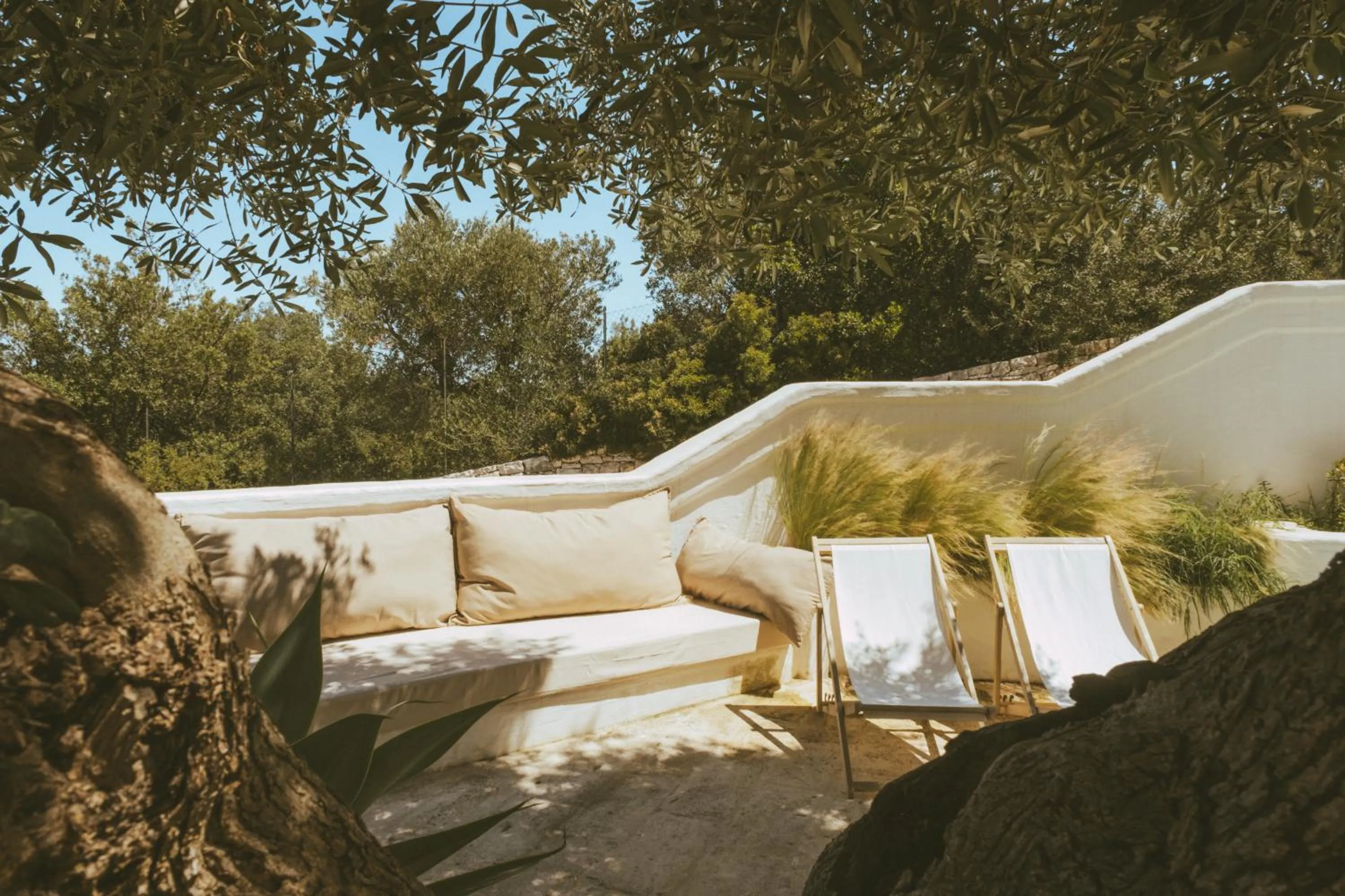 Garden in Masseria Borgo Ritella