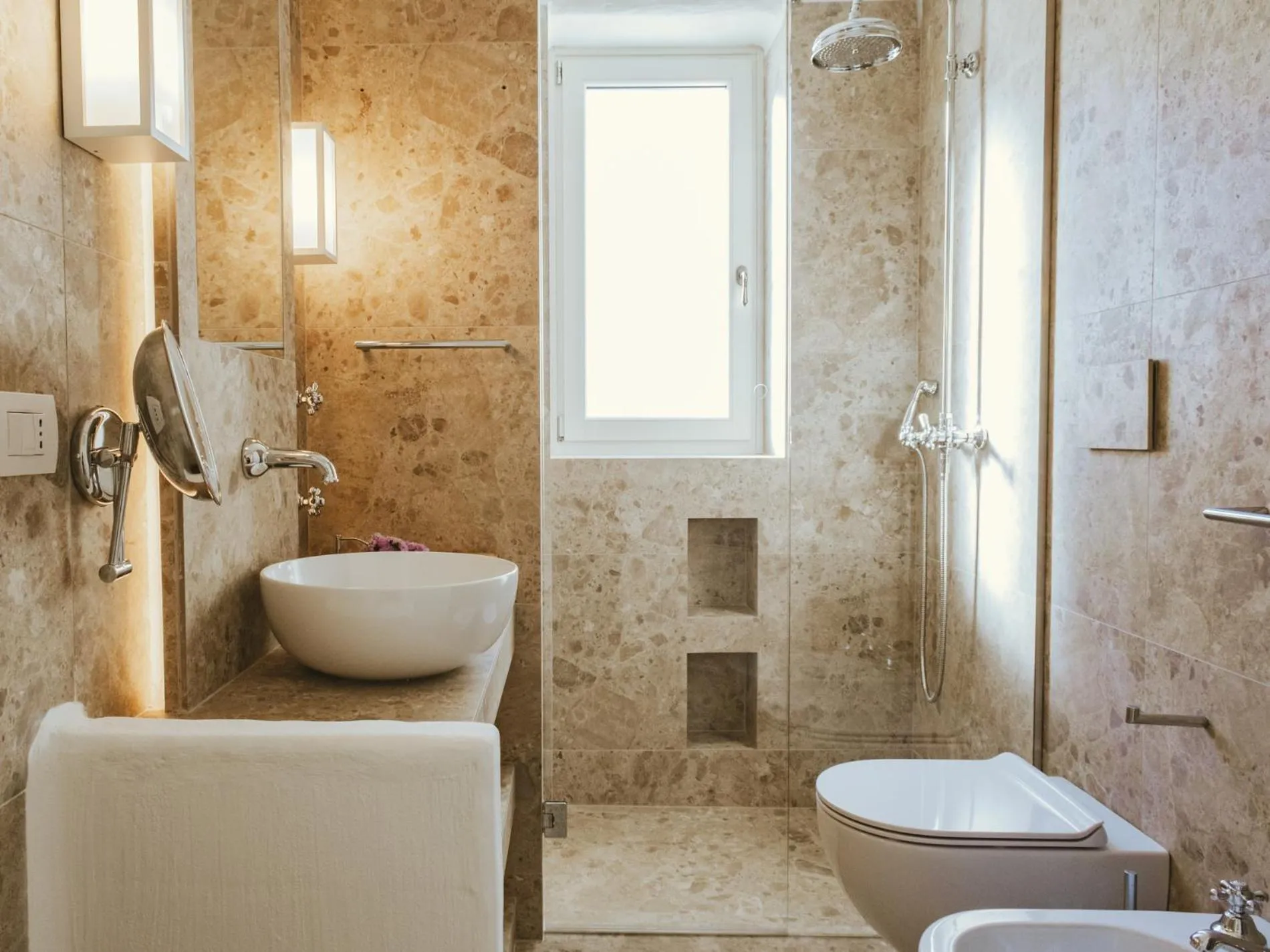 Bathroom in Masseria Borgo Ritella
