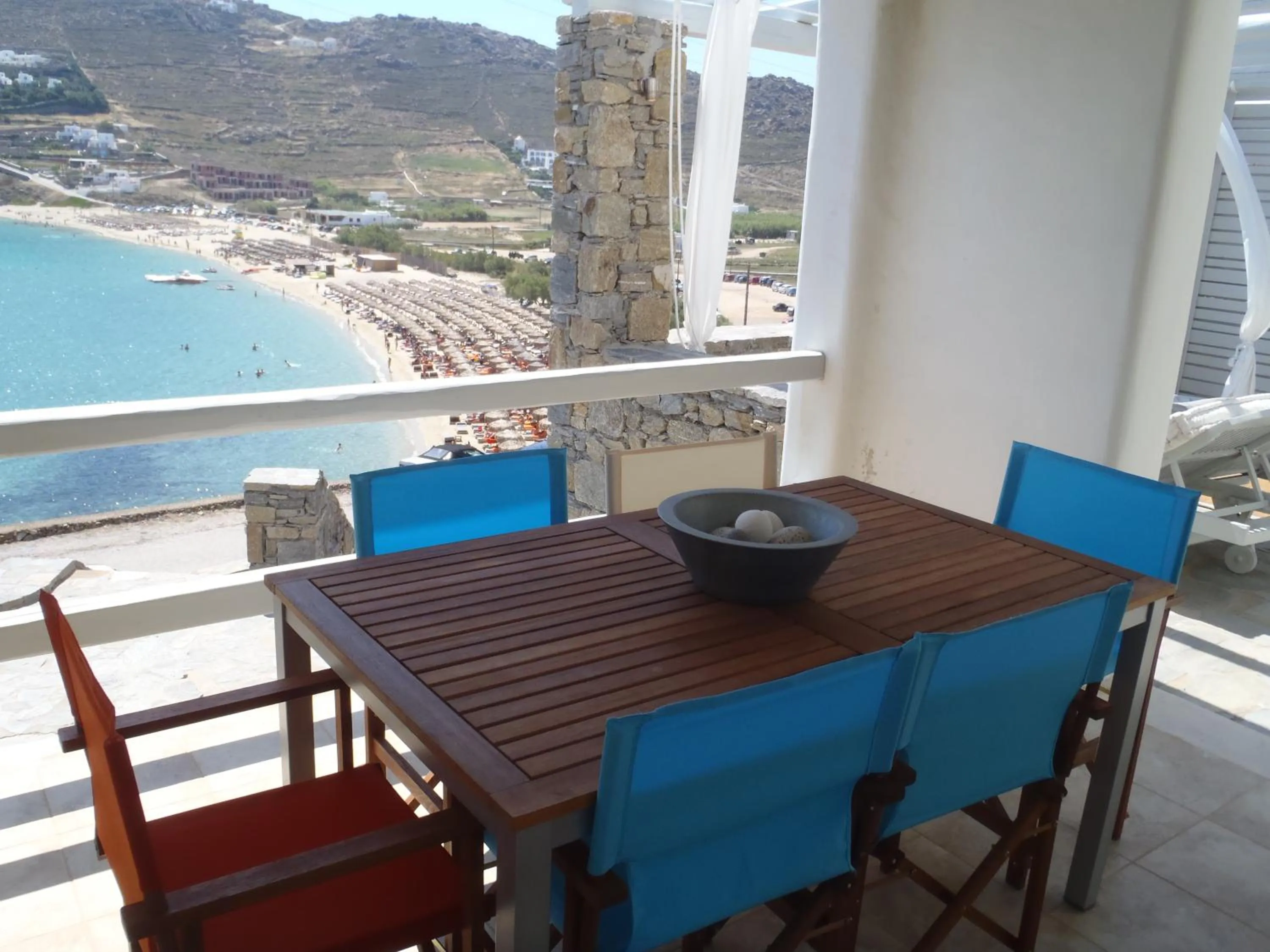 Patio in Sea Side Studios & Houses