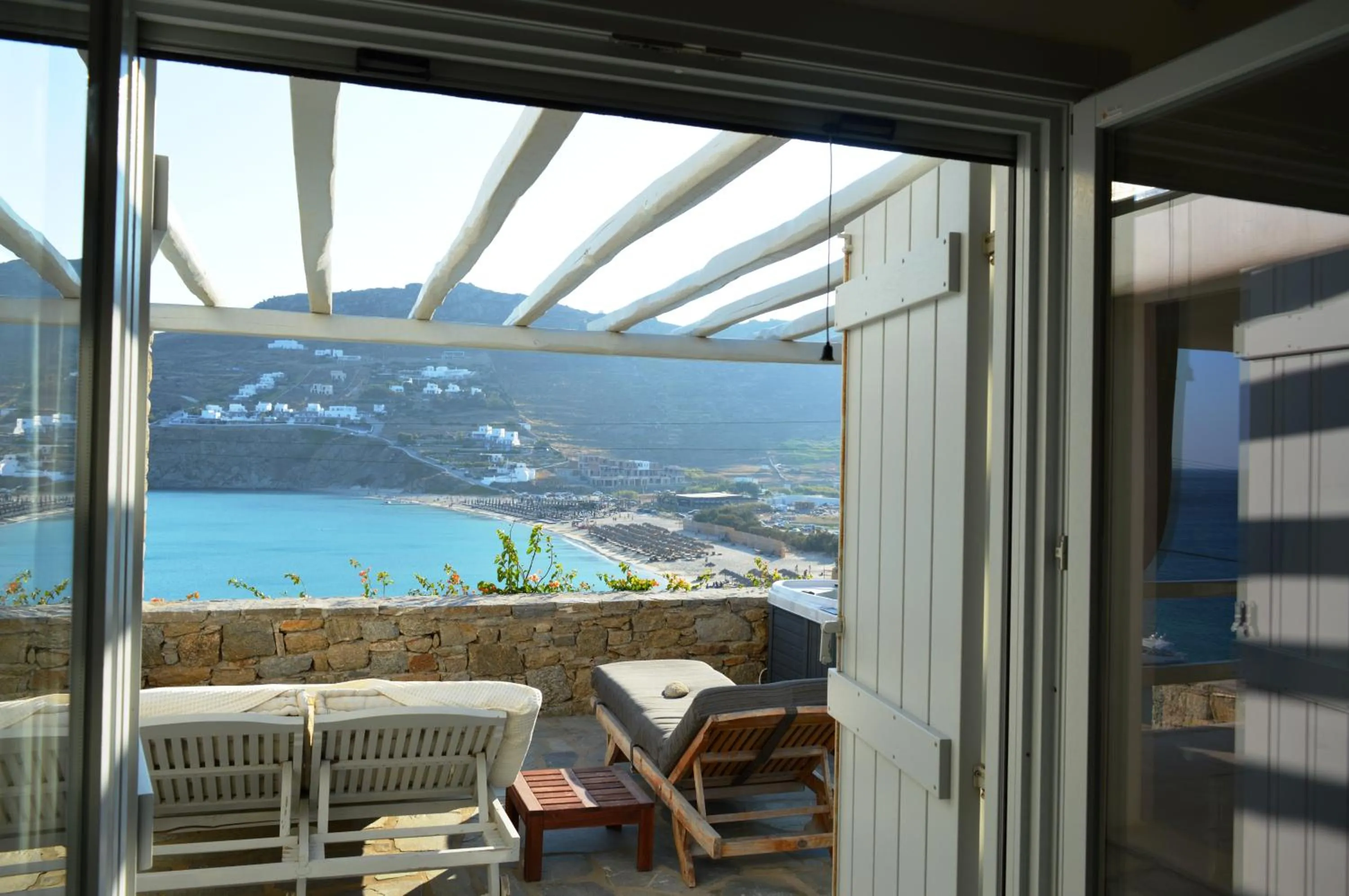 Patio in Sea Side Studios & Houses