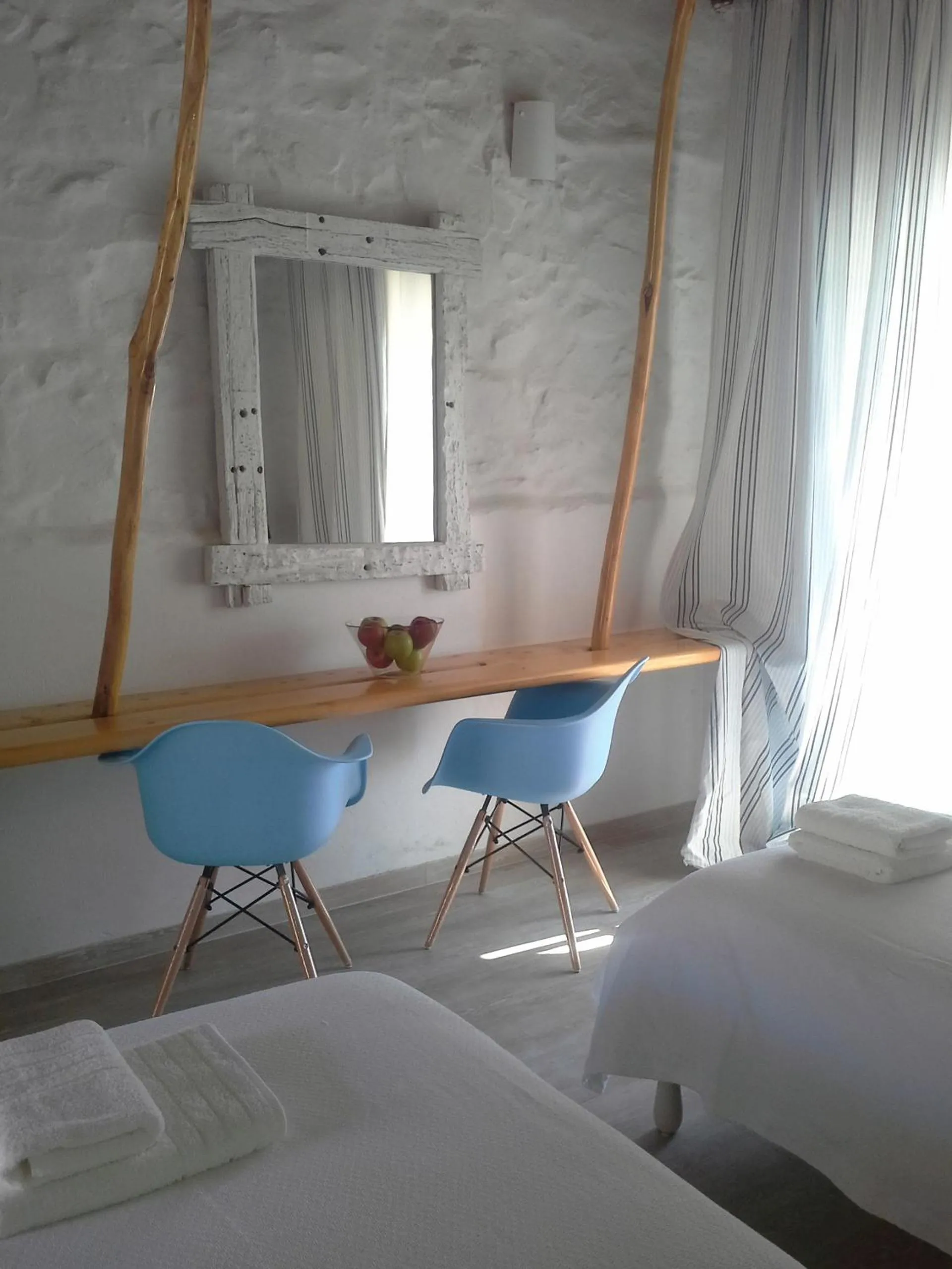 Decorative detail, Bed in Sea Side Studios & Houses