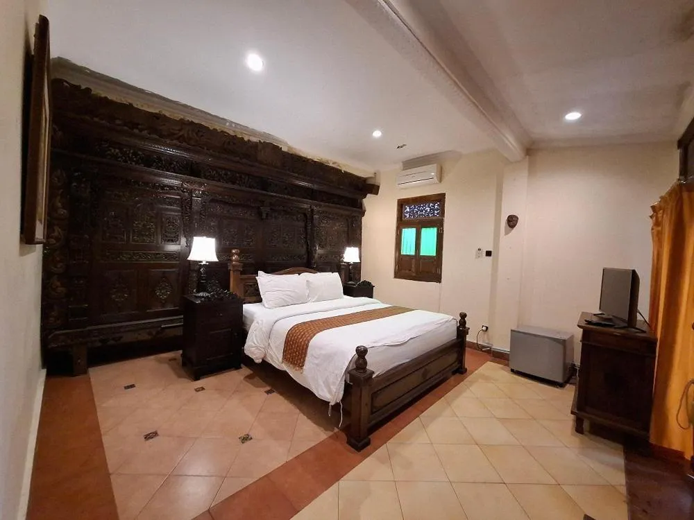 Bedroom, Bed in Jogloplawang Villa&Resort