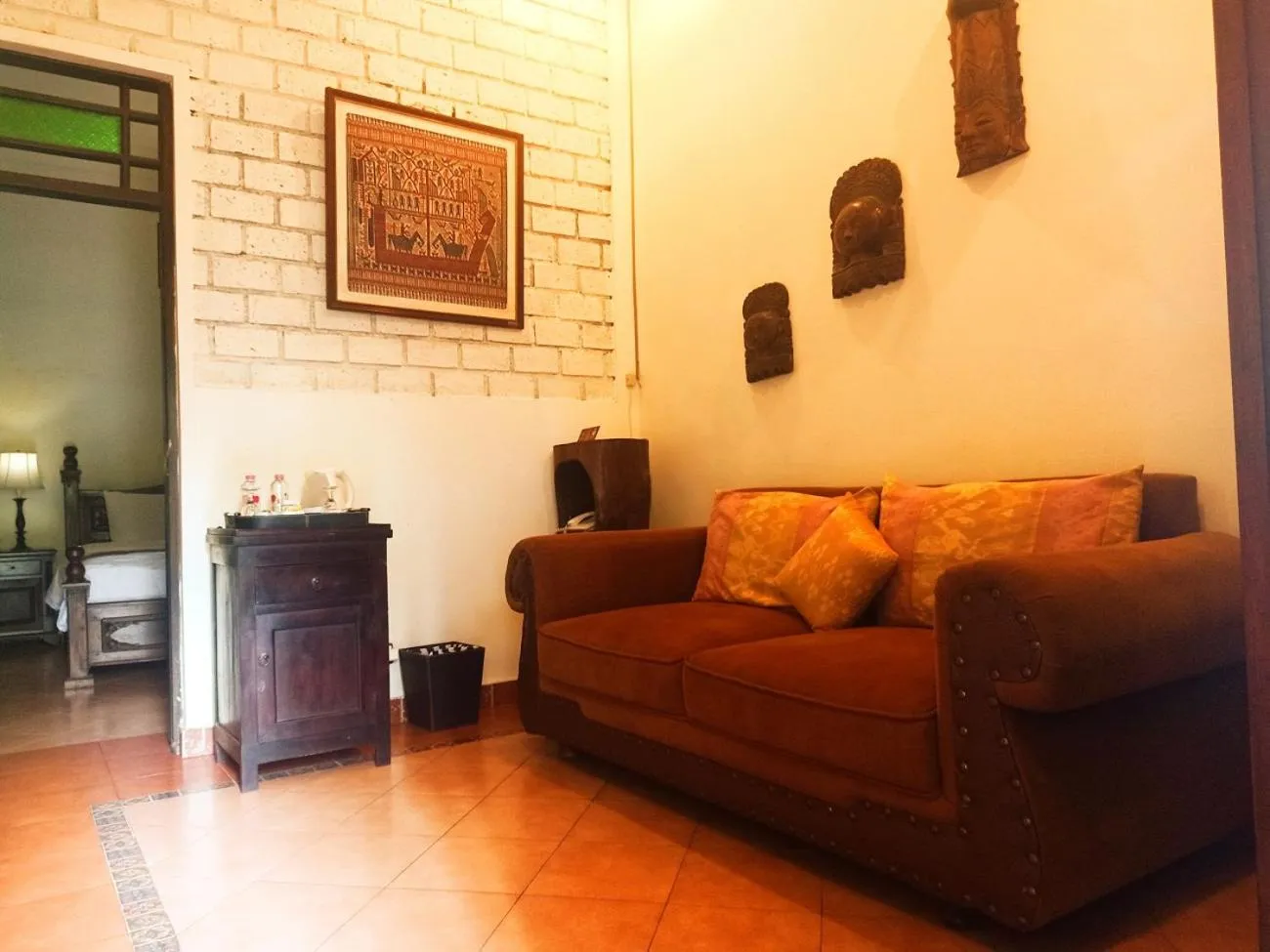 Seating area in Jogloplawang Villa&Resort