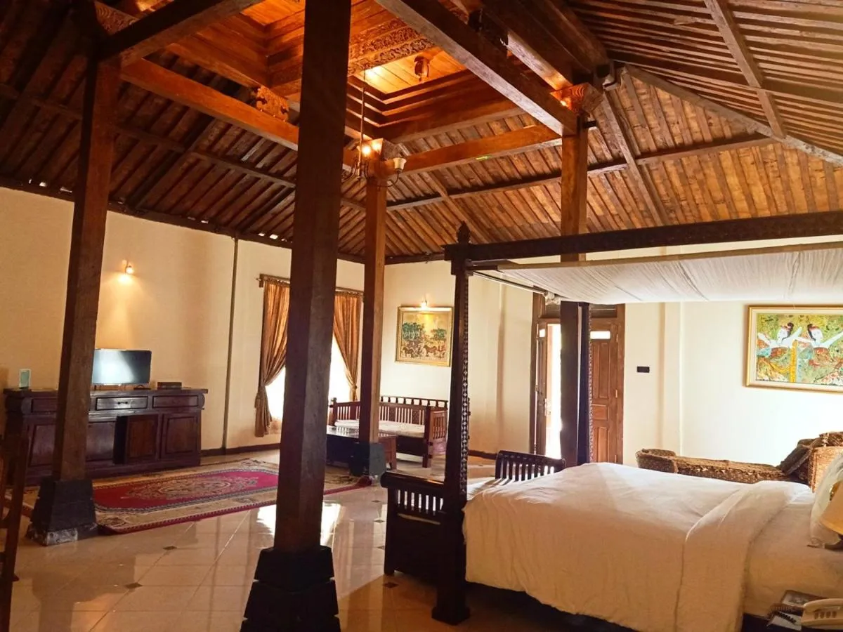 Bedroom, Bed in Jogloplawang Villa&Resort