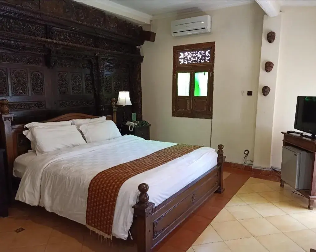 Bedroom, Bed in Jogloplawang Villa&Resort Bedroom, Bed in Jogloplawang Villa&Resort