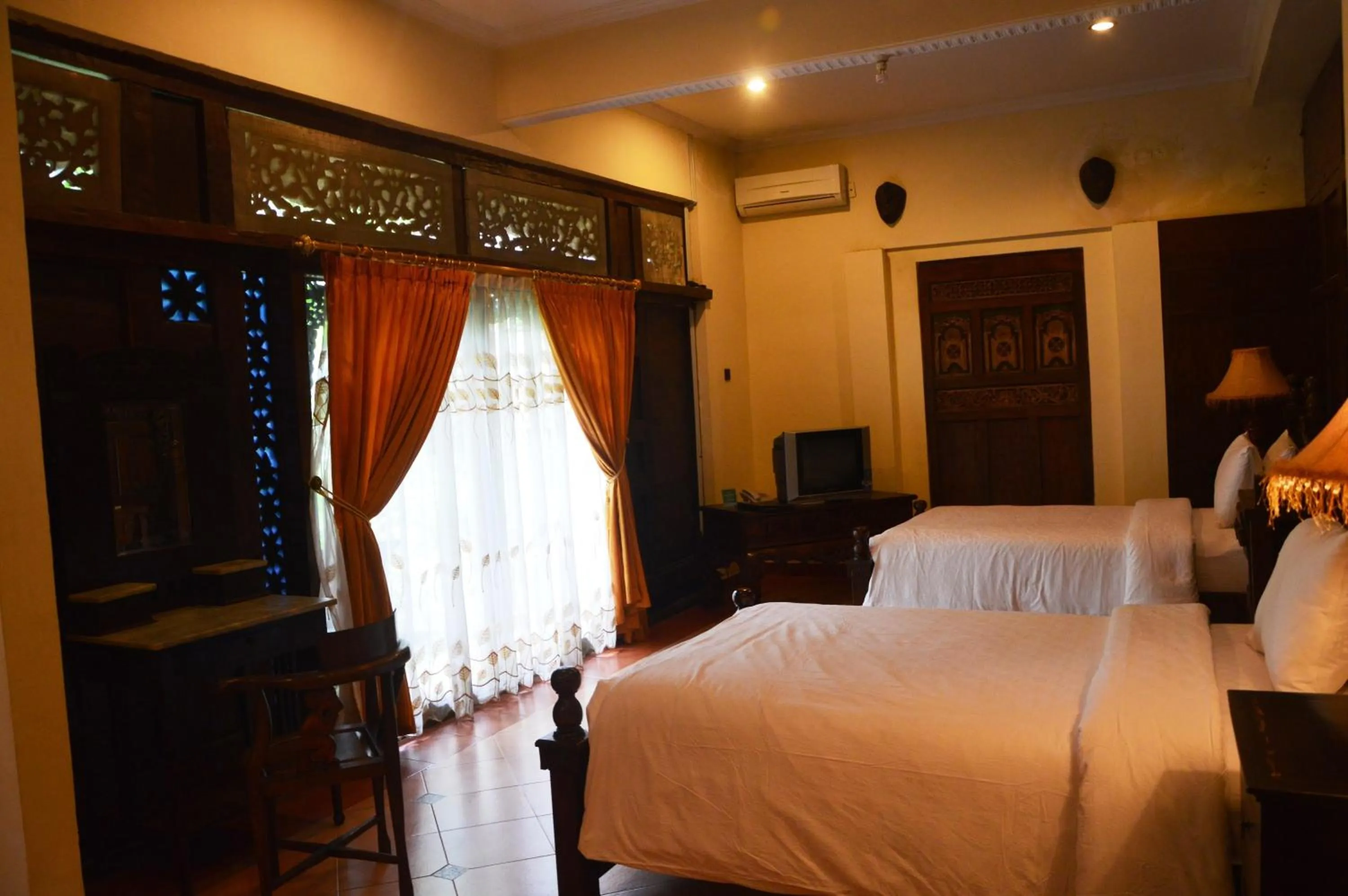 Bedroom, Bed in Jogloplawang Villa&Resort