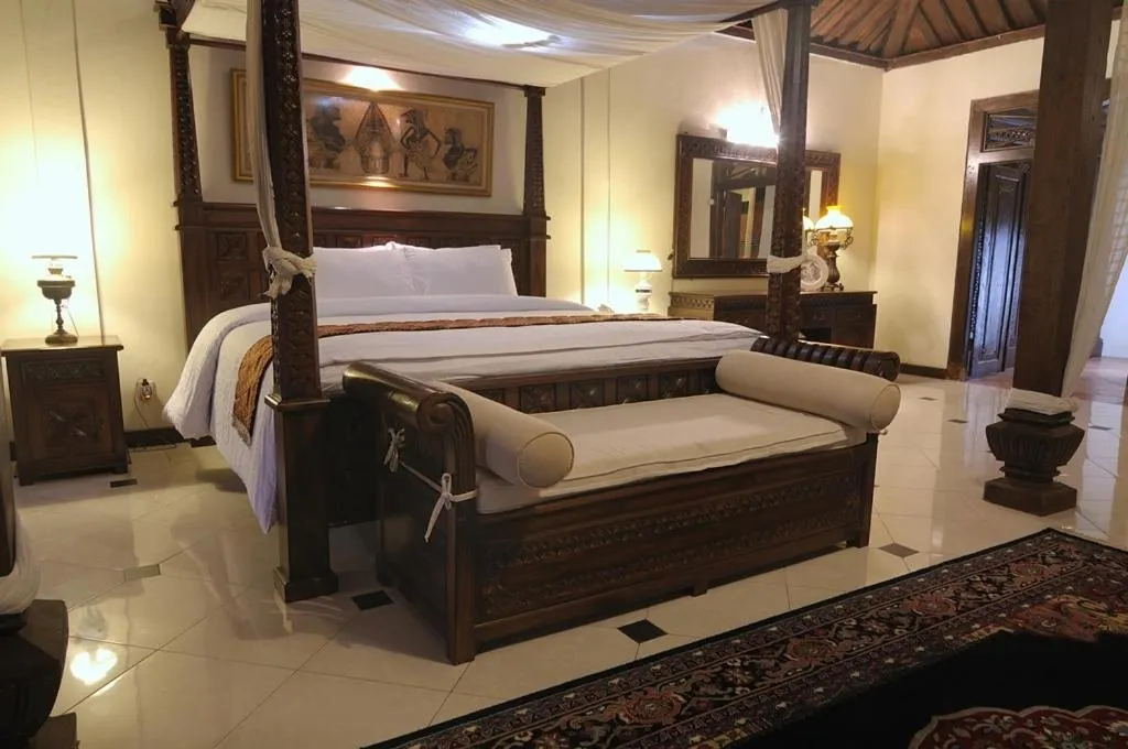 Decorative detail, Bed in Jogloplawang Villa&Resort