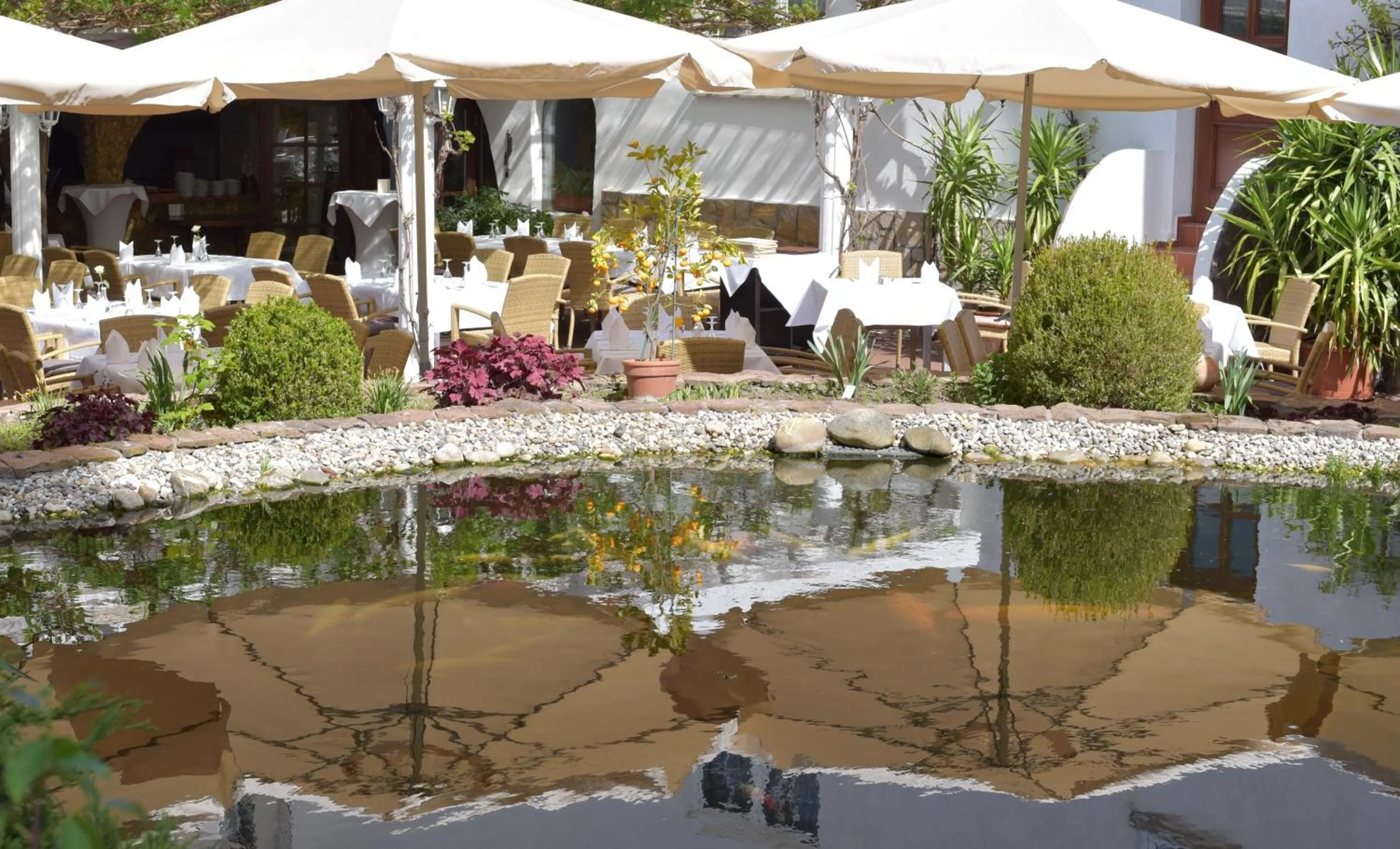 Patio in Winzergarten Hotel-Restaurant