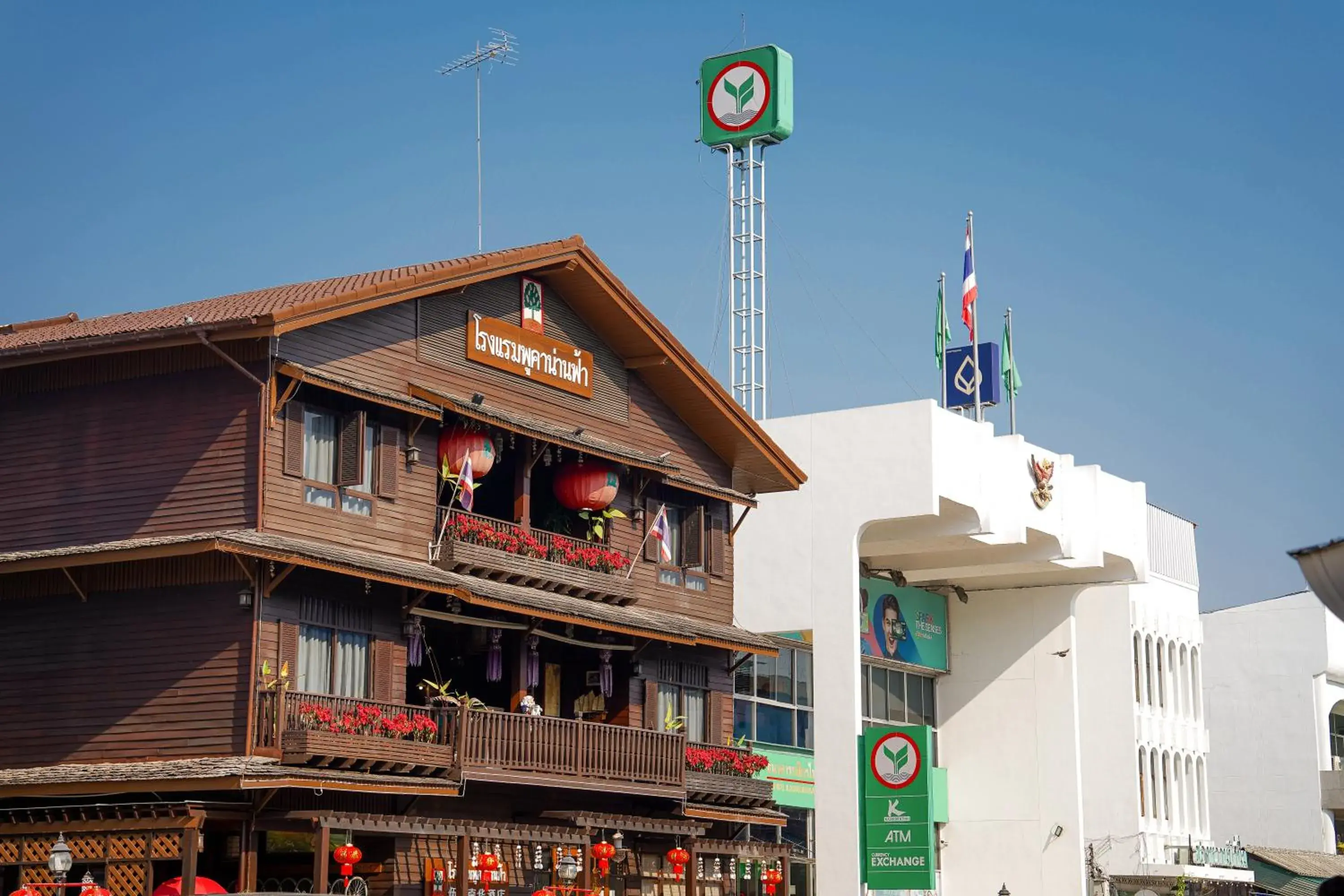 Property building in Pukha Nanfa Hotel Property building in Pukha Nanfa Hotel