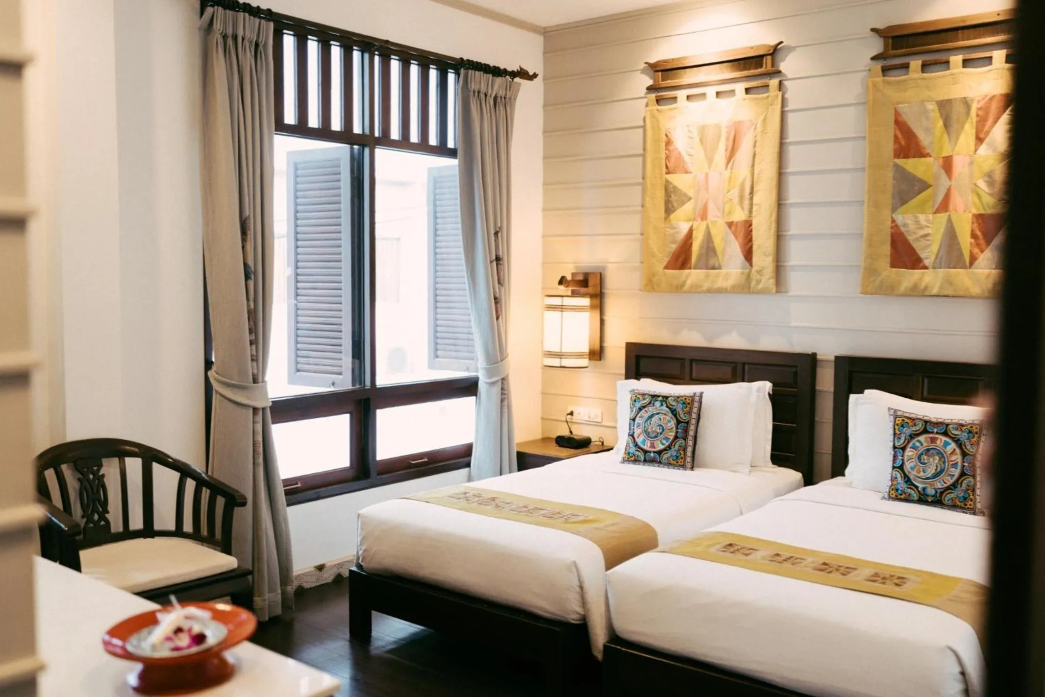 Bed in Pukha Nanfa Hotel