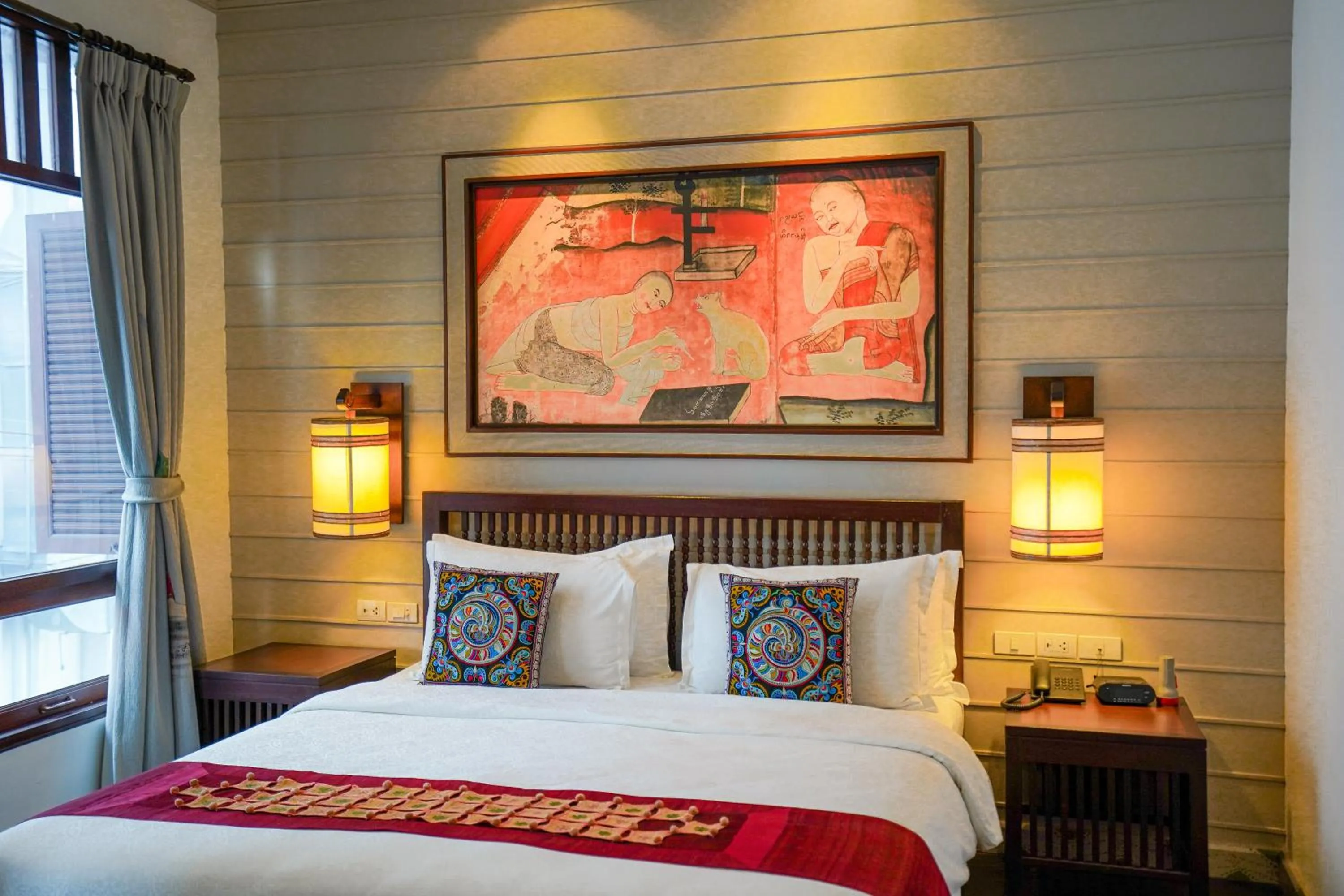 Bedroom, Bed in Pukha Nanfa Hotel