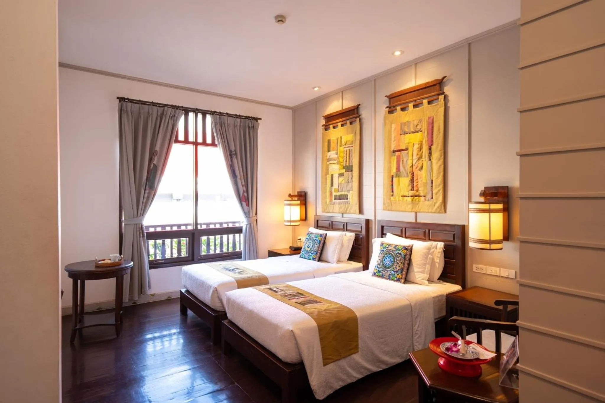 Bed in Pukha Nanfa Hotel