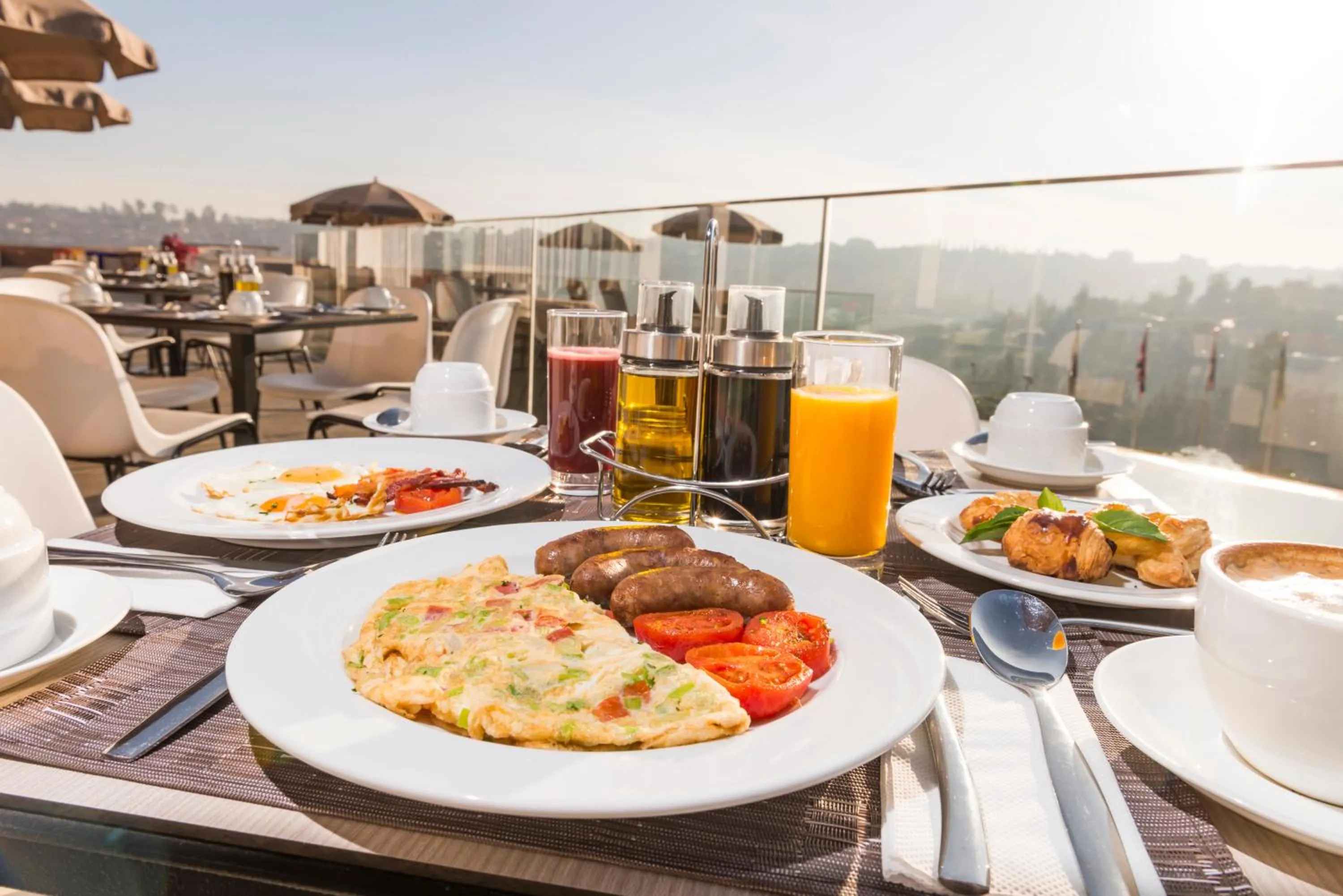 Breakfast in Onomo Hotel Kigali