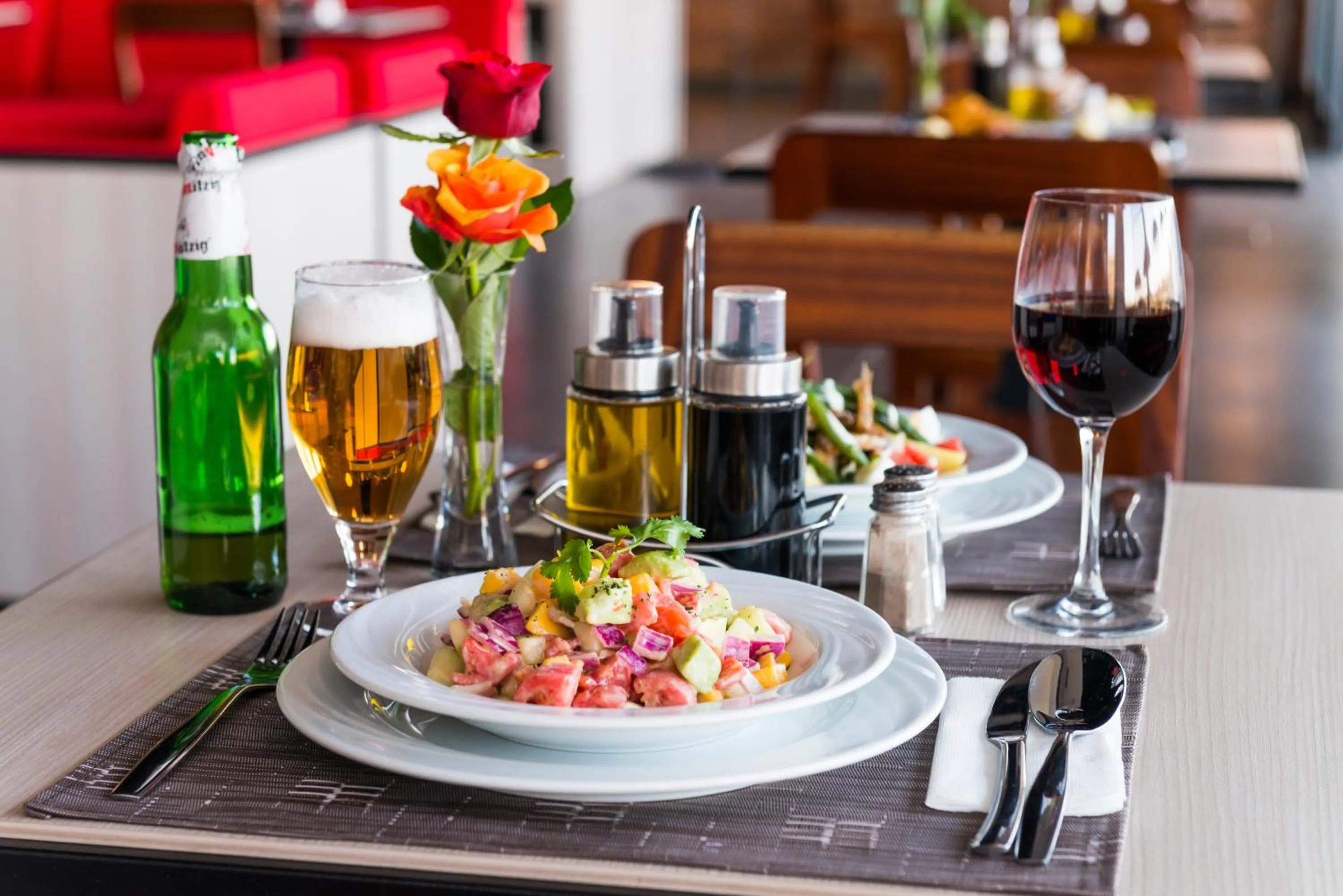 Food and drinks in Onomo Hotel Kigali