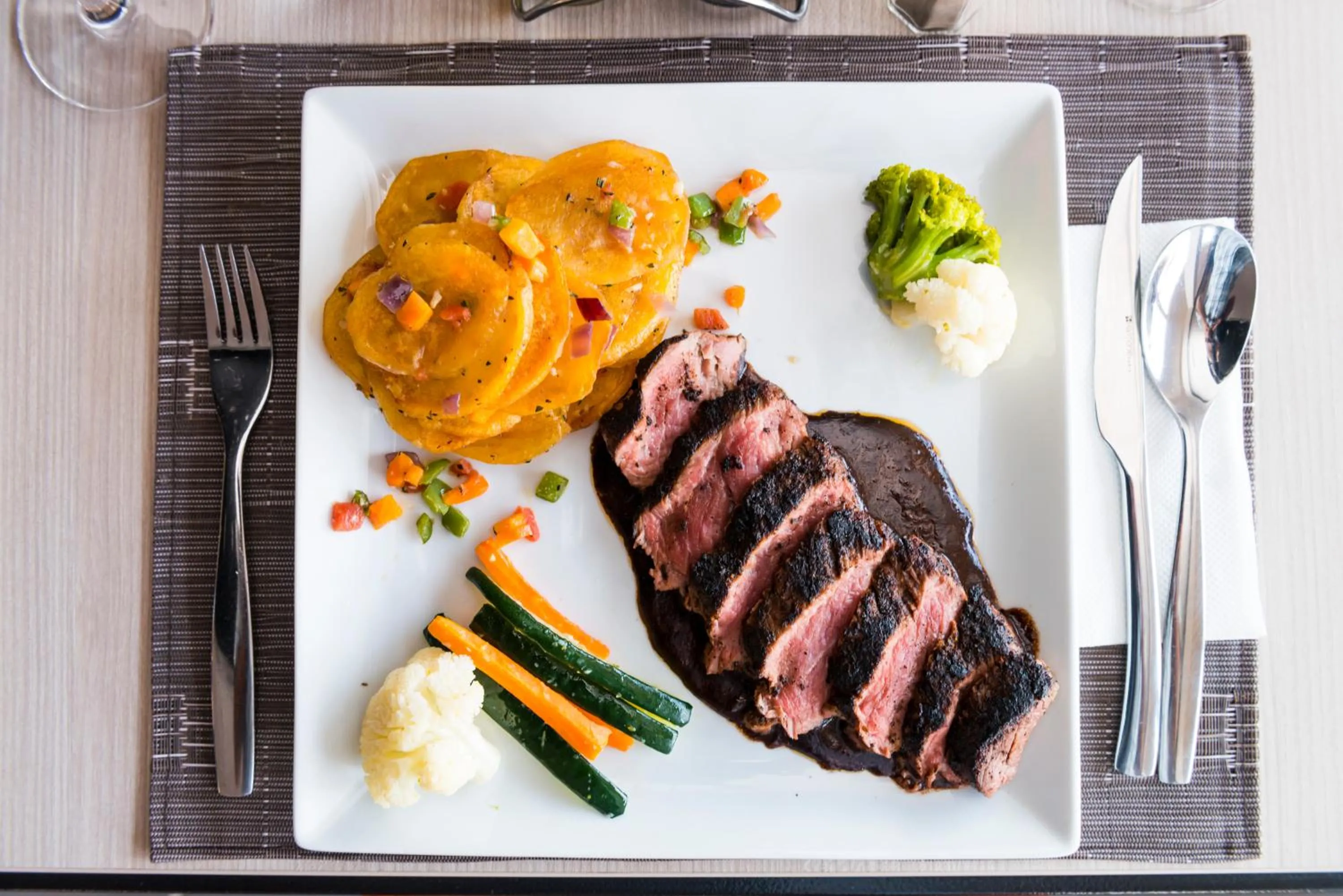 Food in Onomo Hotel Kigali