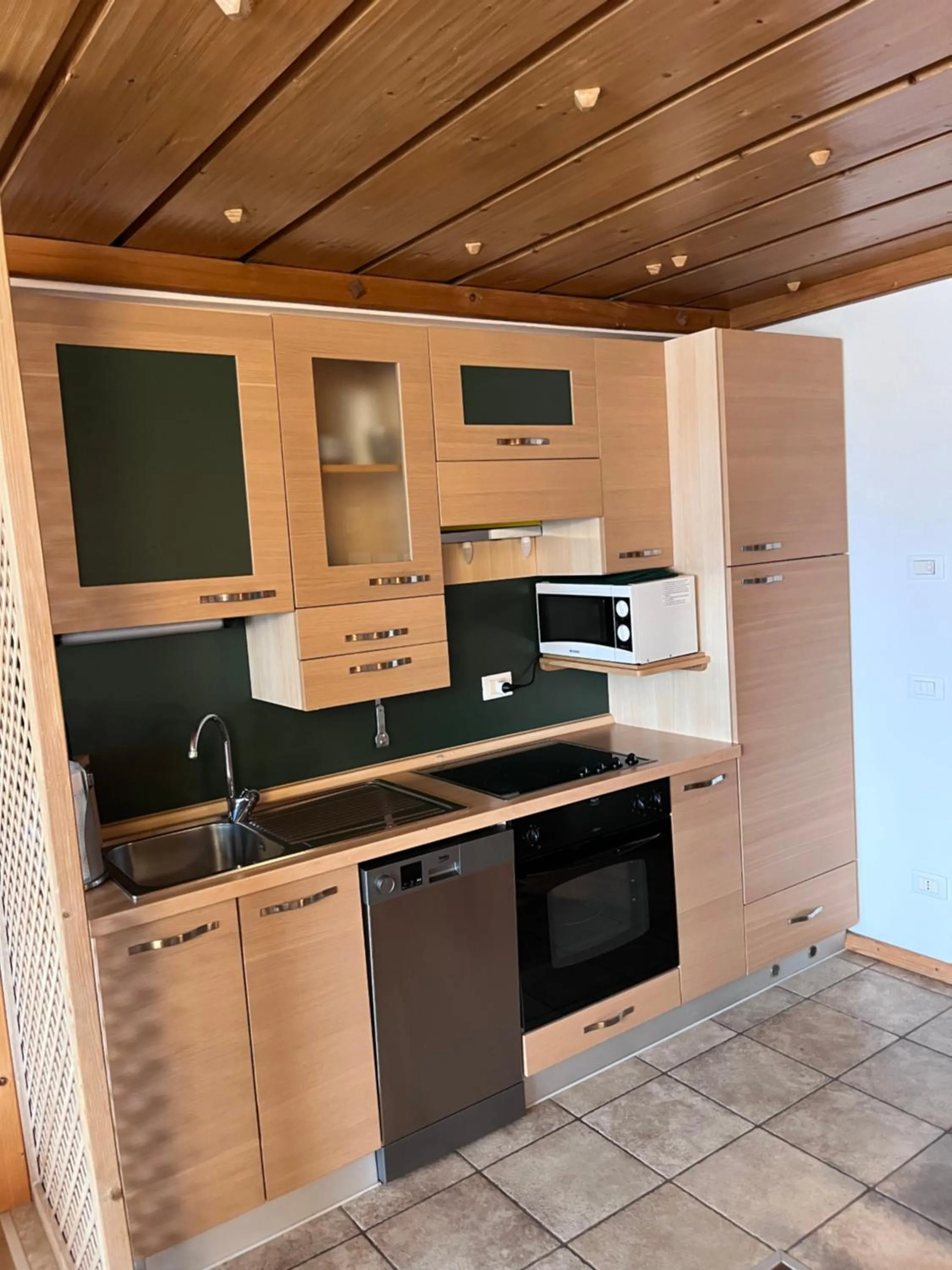 Kitchen or kitchenette in Residenza Bagni & Miramonti