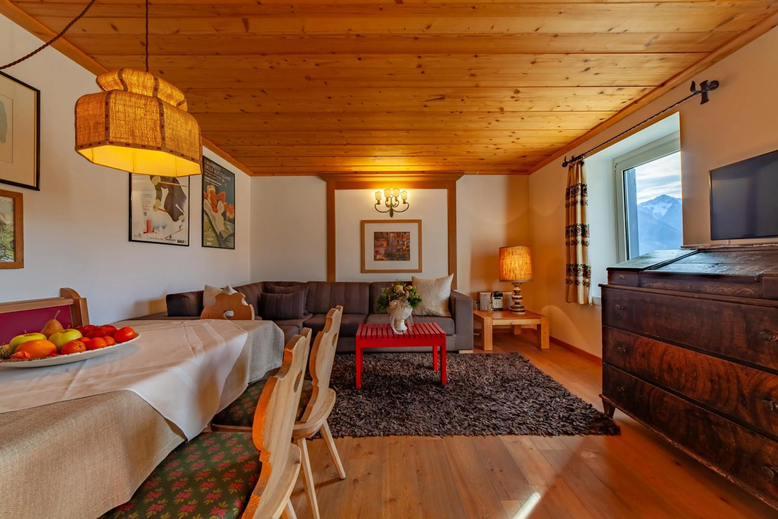 Seating area in Residenza Bagni & Miramonti