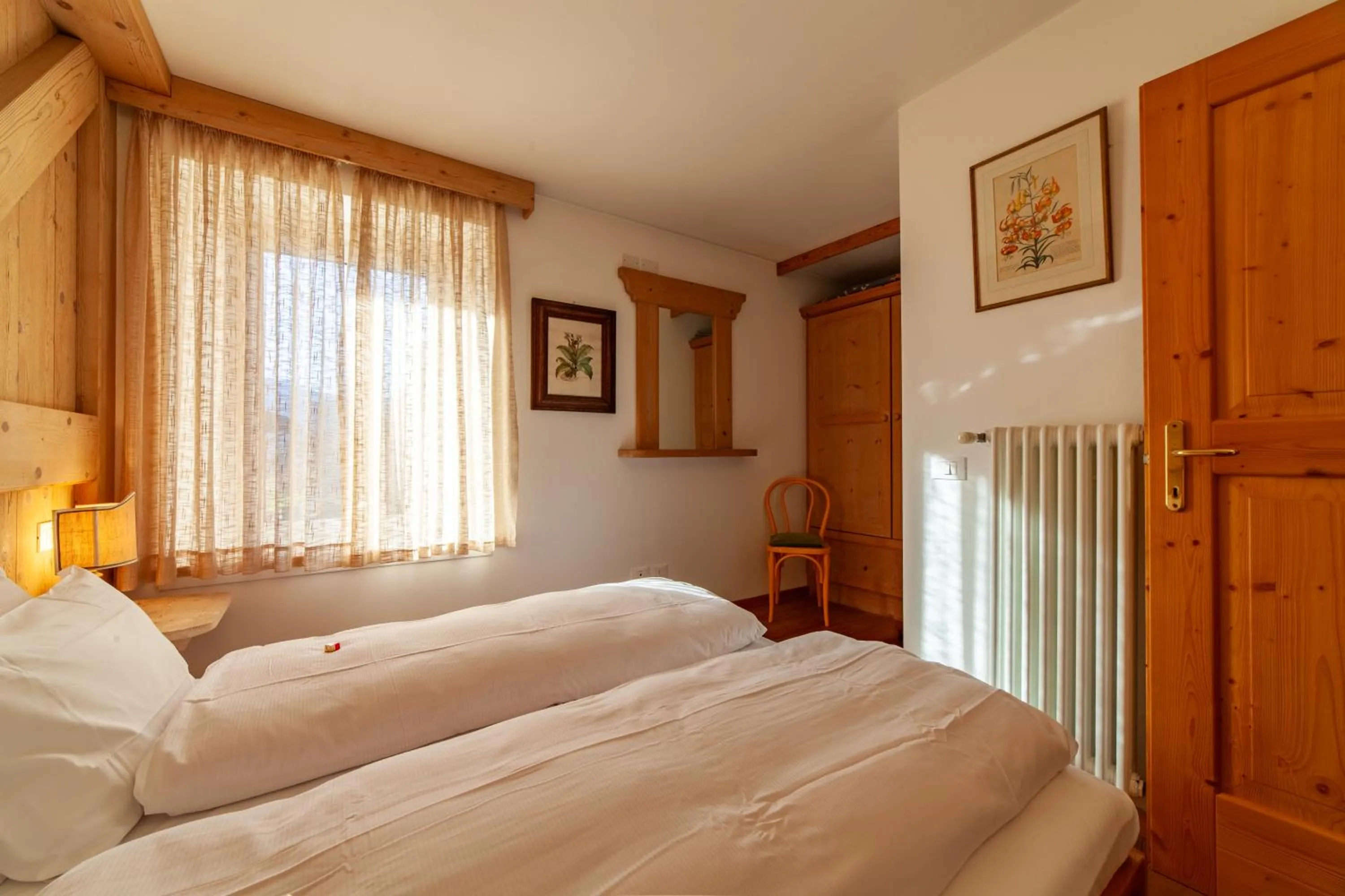 Bed in Residenza Bagni & Miramonti
