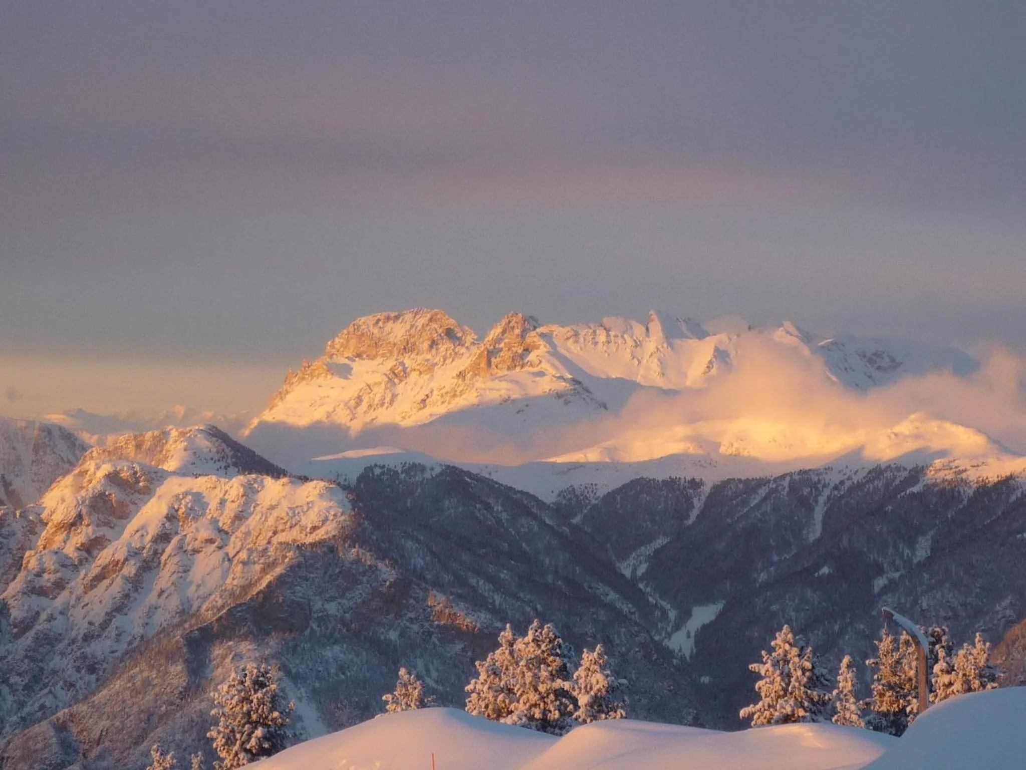 Sunset in Residenza Bagni & Miramonti