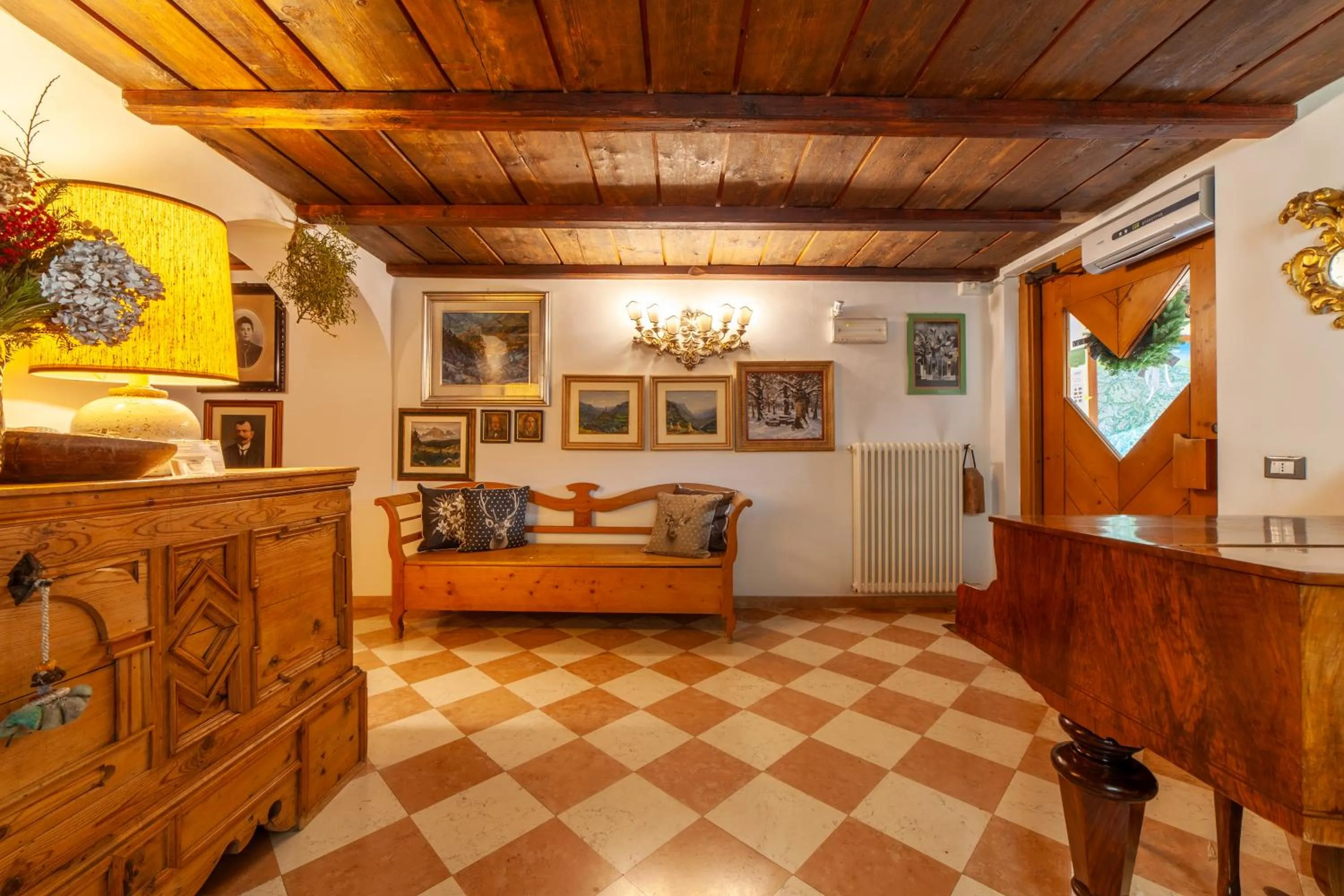 Bed in Residenza Bagni & Miramonti