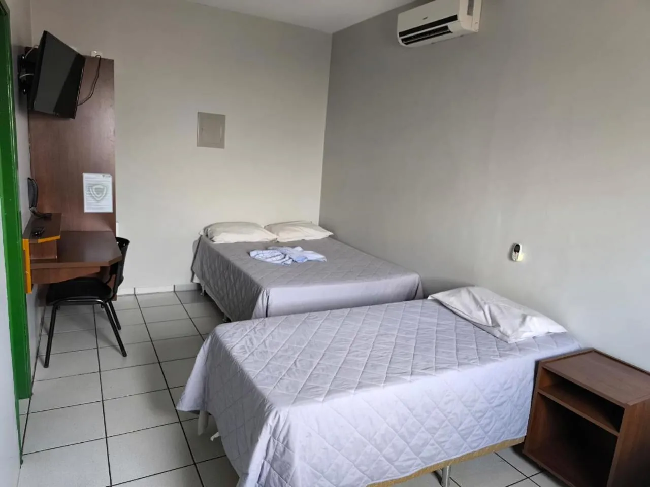 Bed in Hotel Campo Verde