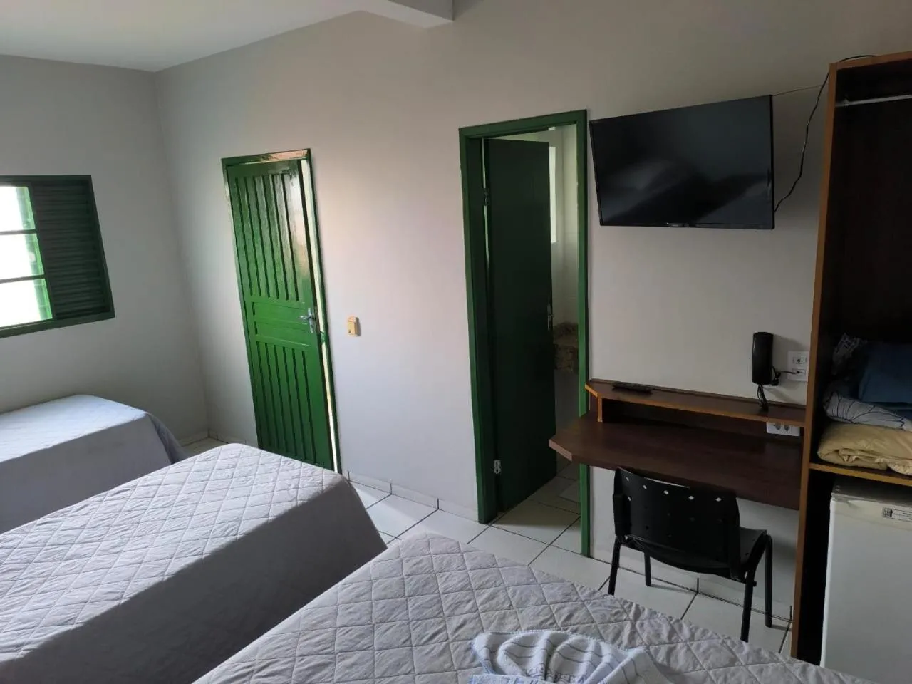 Bed in Hotel Campo Verde