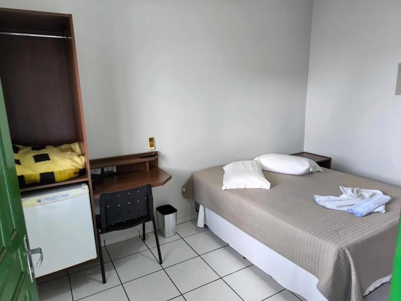 Bed in Hotel Campo Verde