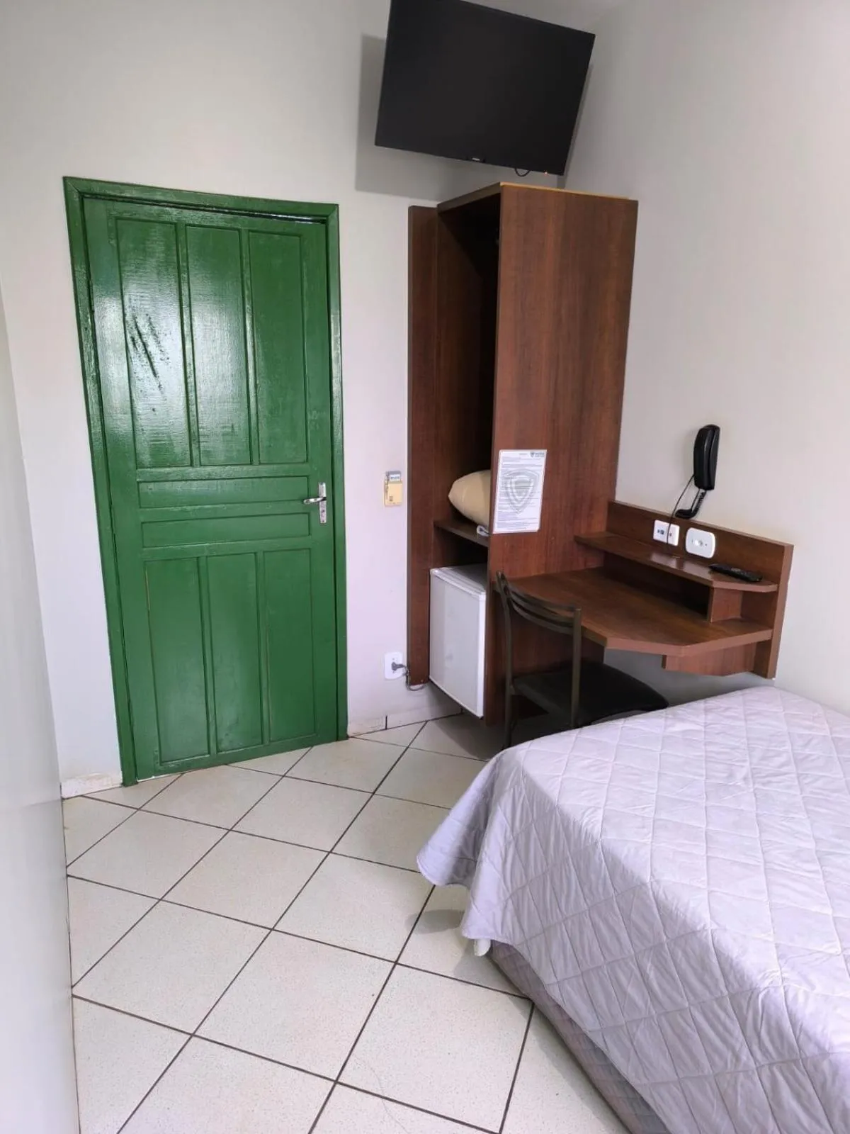 Bed in Hotel Campo Verde