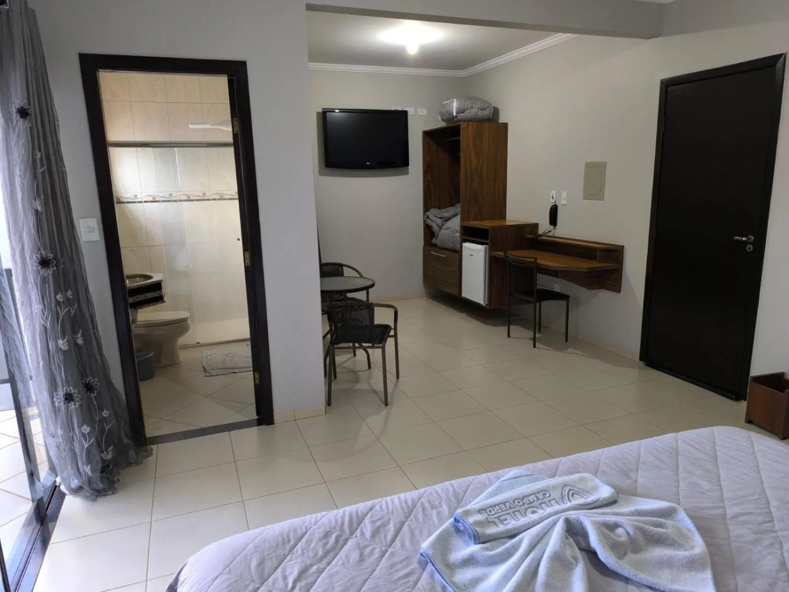 Bed in Hotel Campo Verde