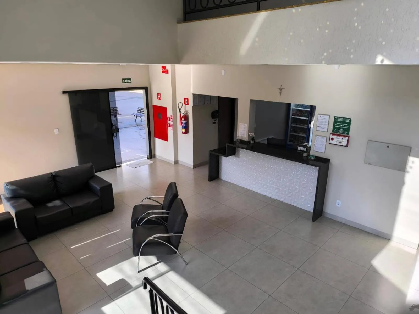 Lobby or reception in Hotel Campo Verde