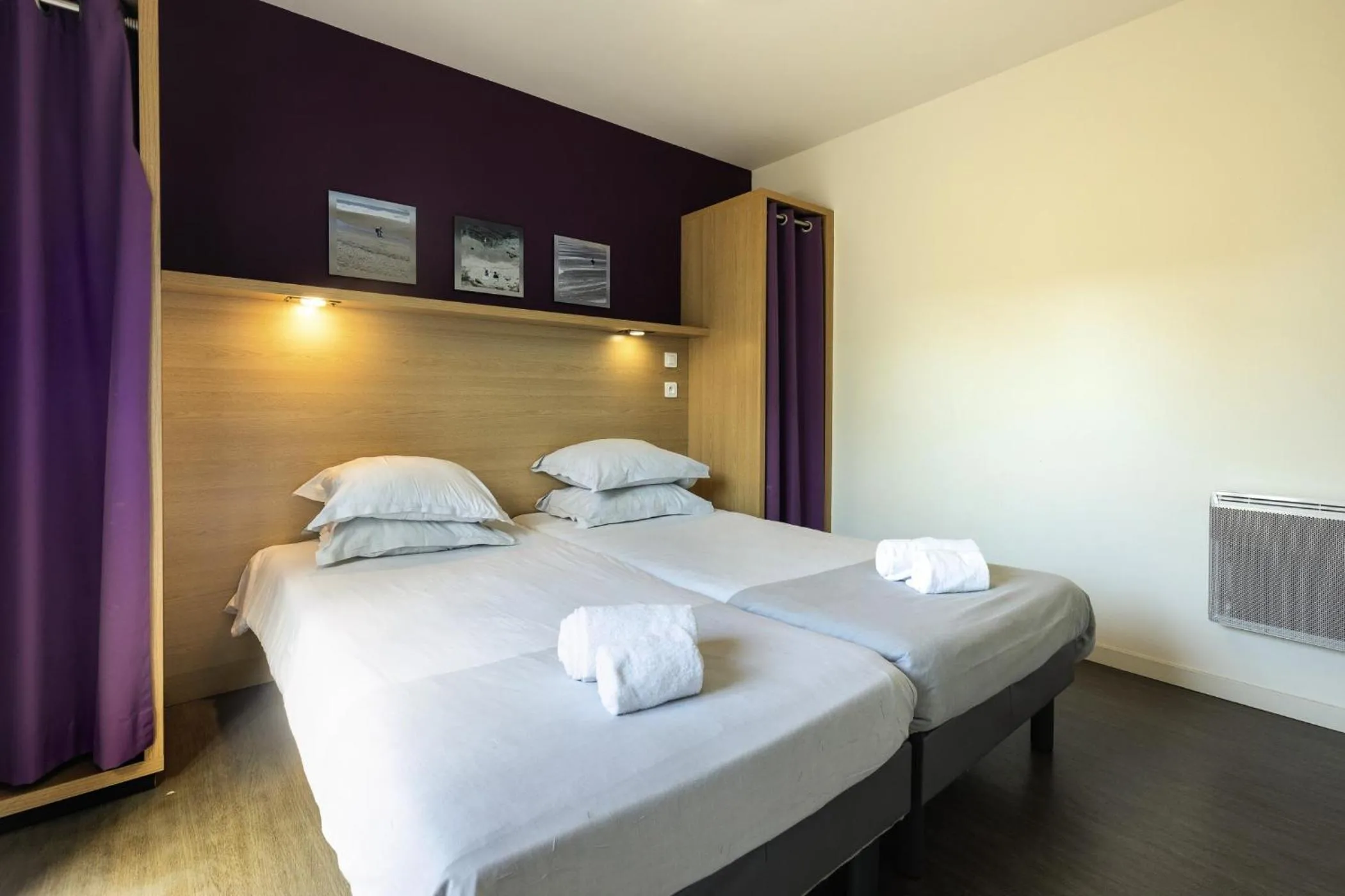 Bedroom, Bed in Belambra Clubs Capbreton - Les Vignes