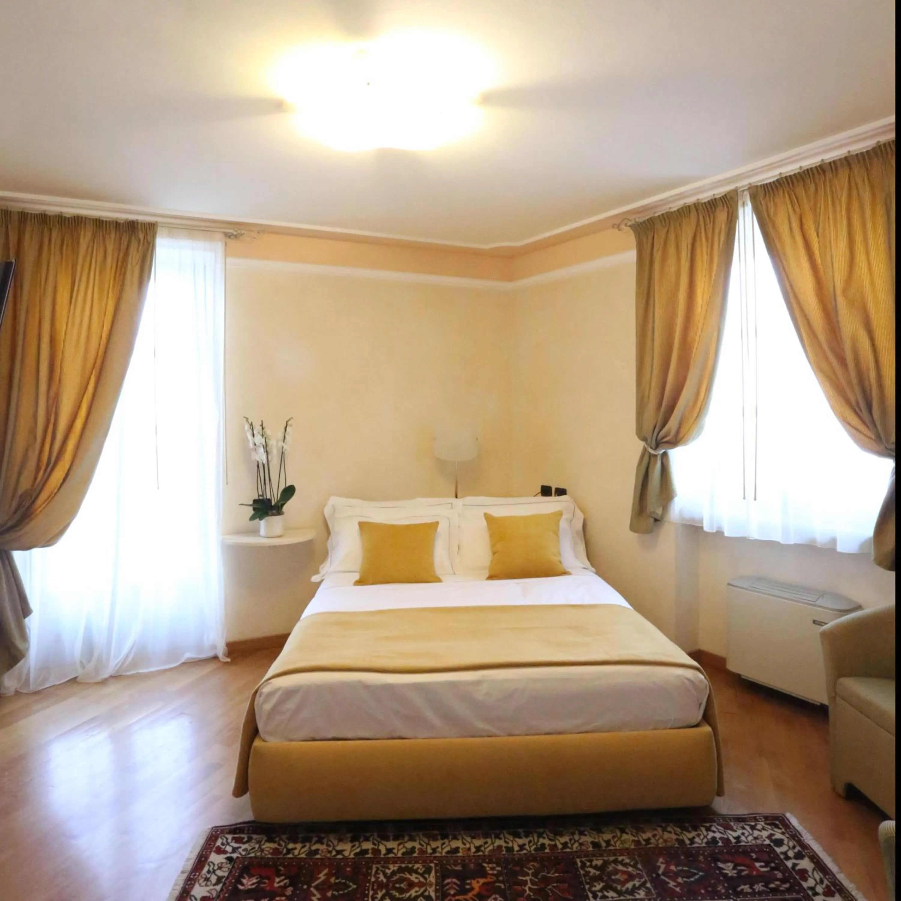 Bed in Albergo Castiglione Langhe