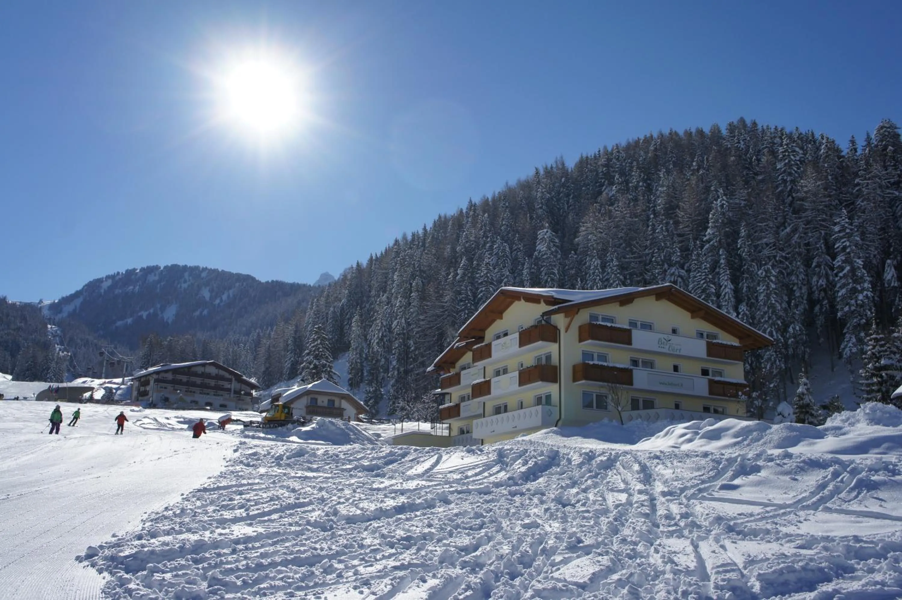 Winter in Garni Hotel Bel Vert