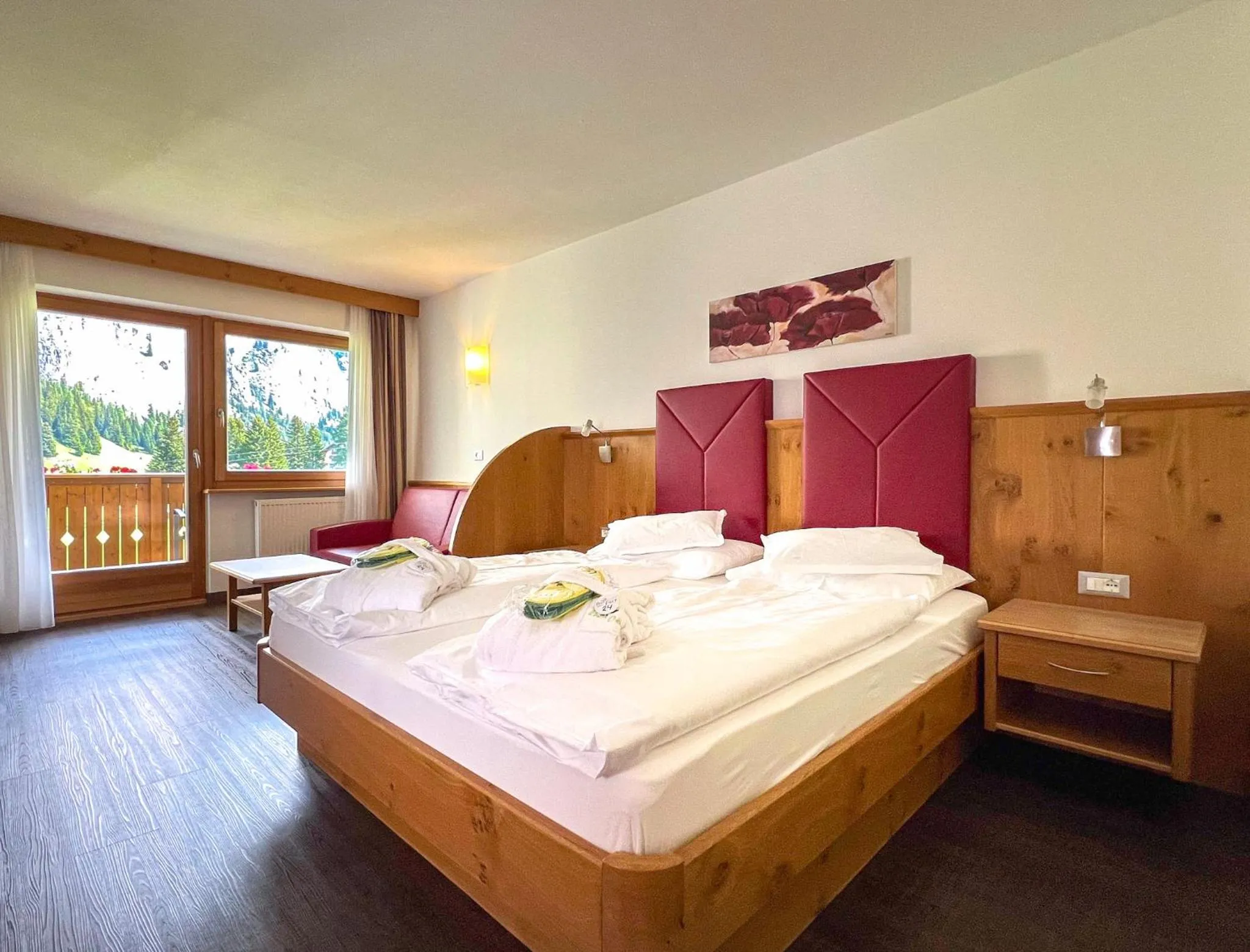 Photo of the whole room, Bed in Garni Hotel Bel Vert