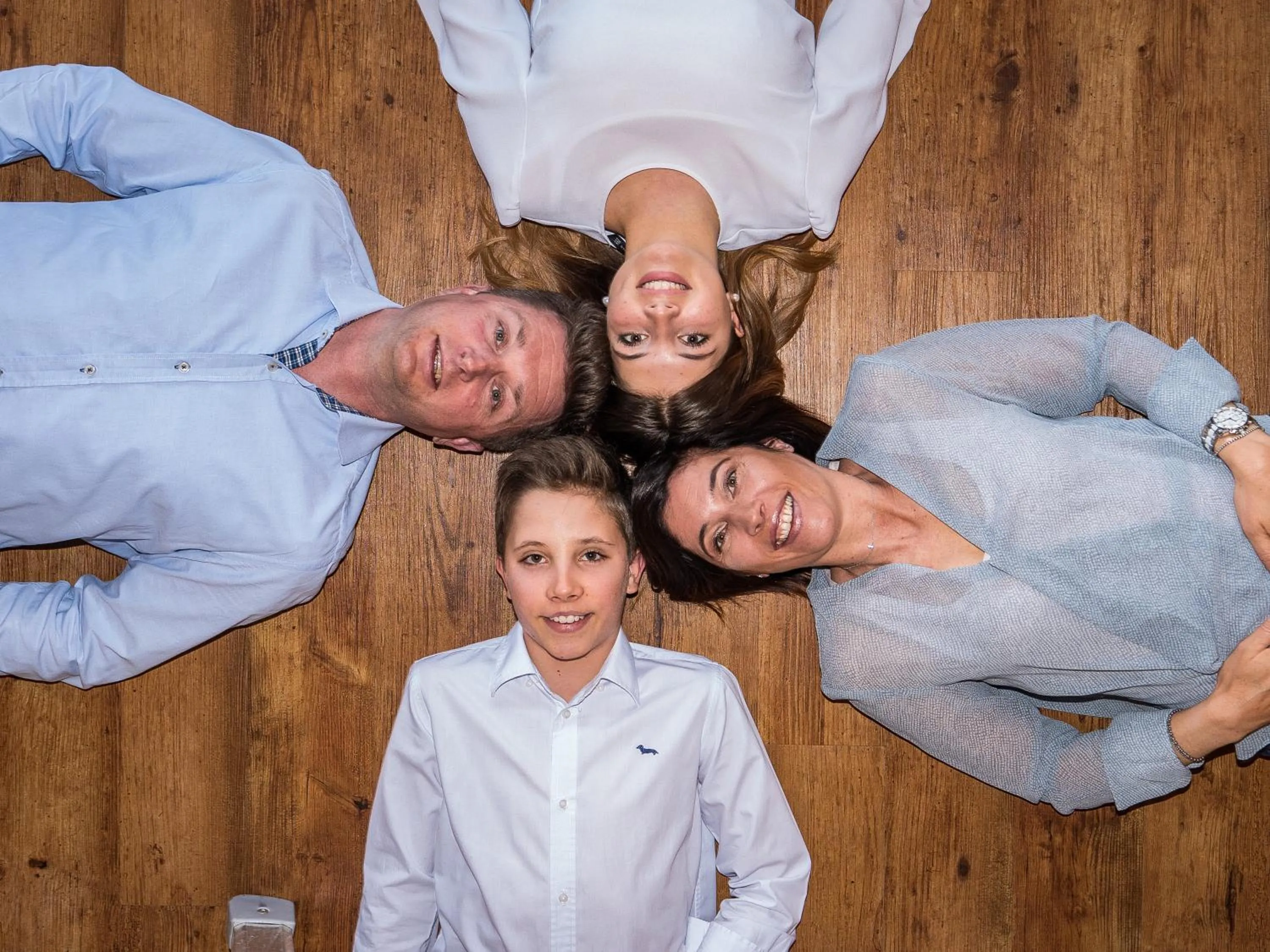 Family in Garni Hotel Bel Vert