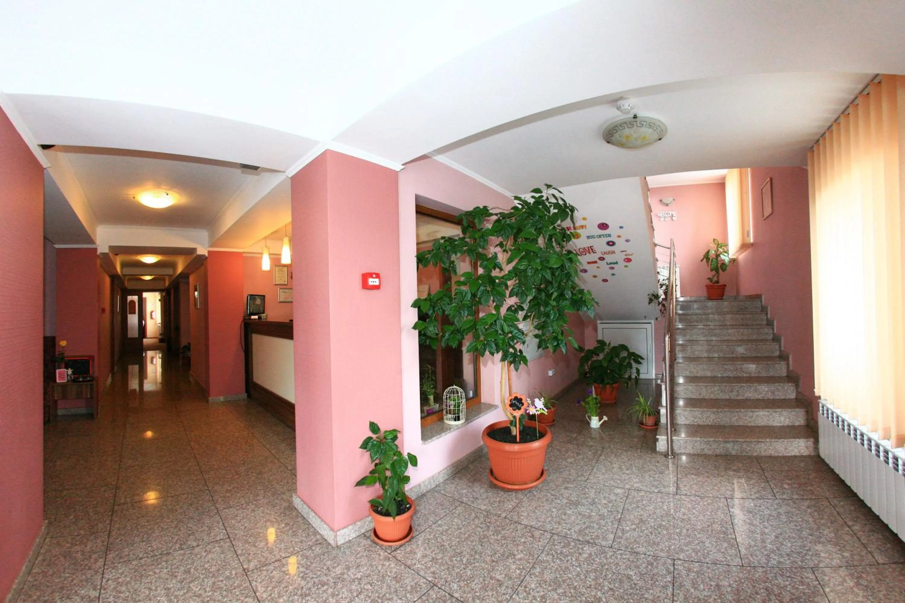 Decorative detail in Hotel Lyra