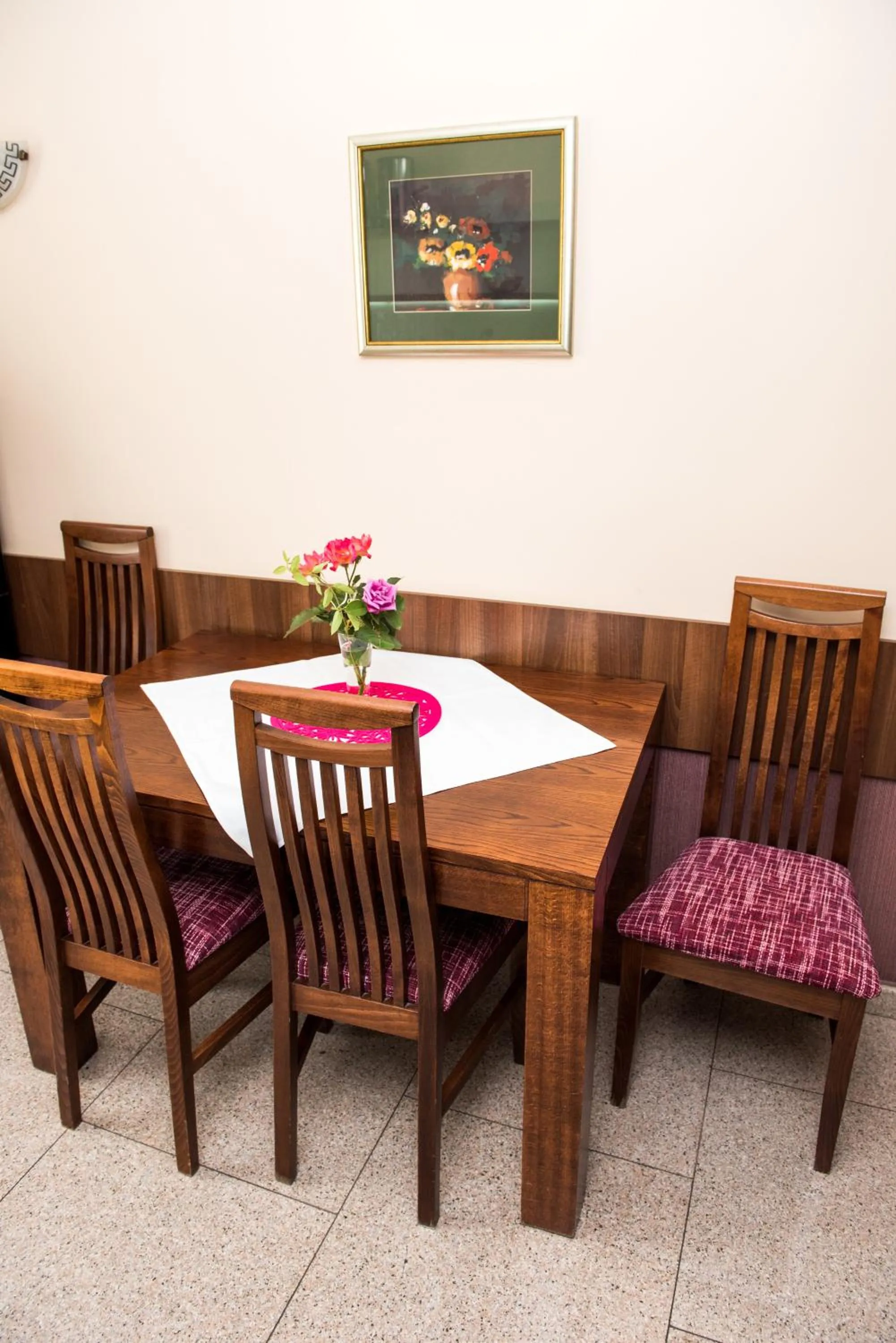 Dining area in Hotel Lyra