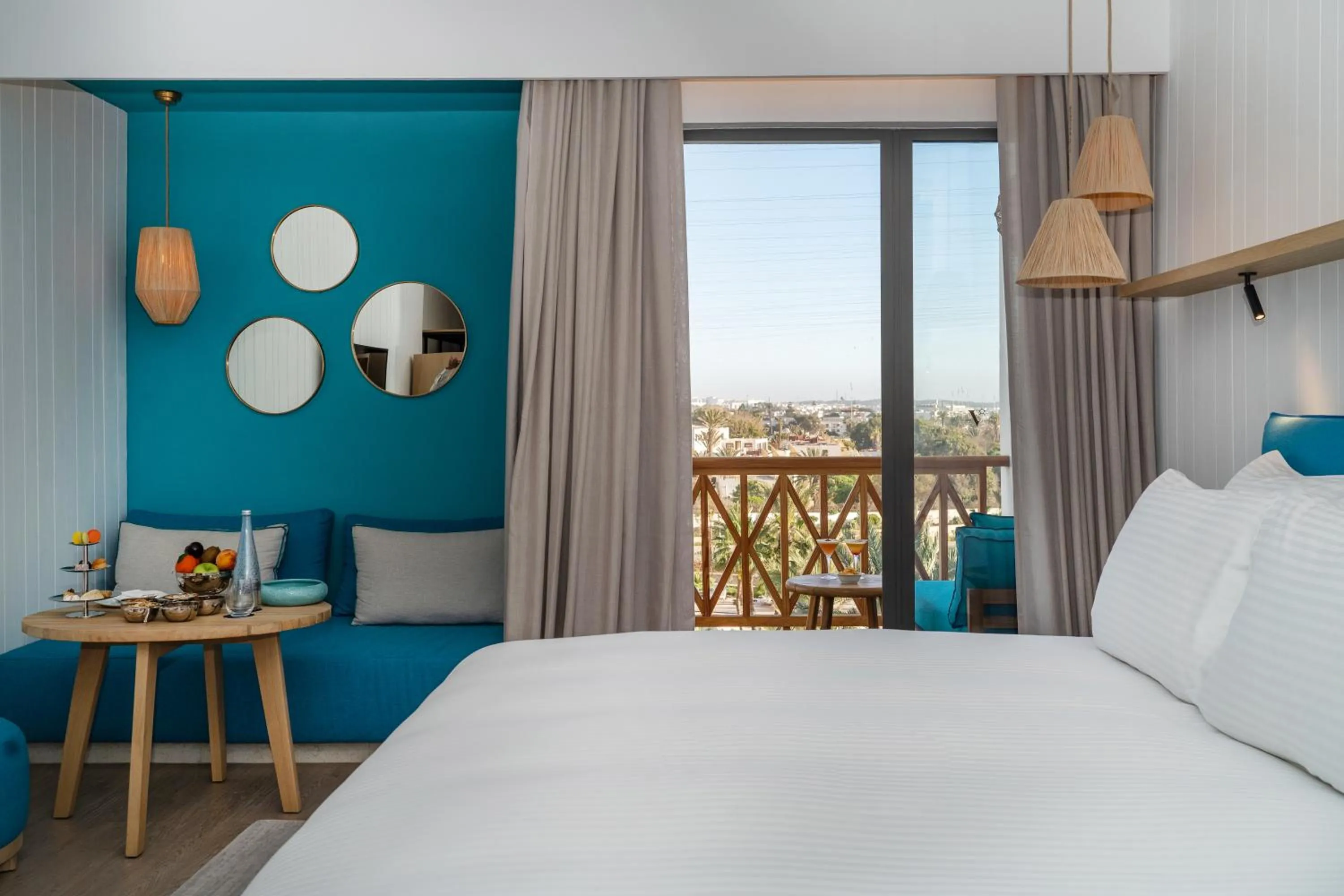 Bedroom, Bed in The View Agadir