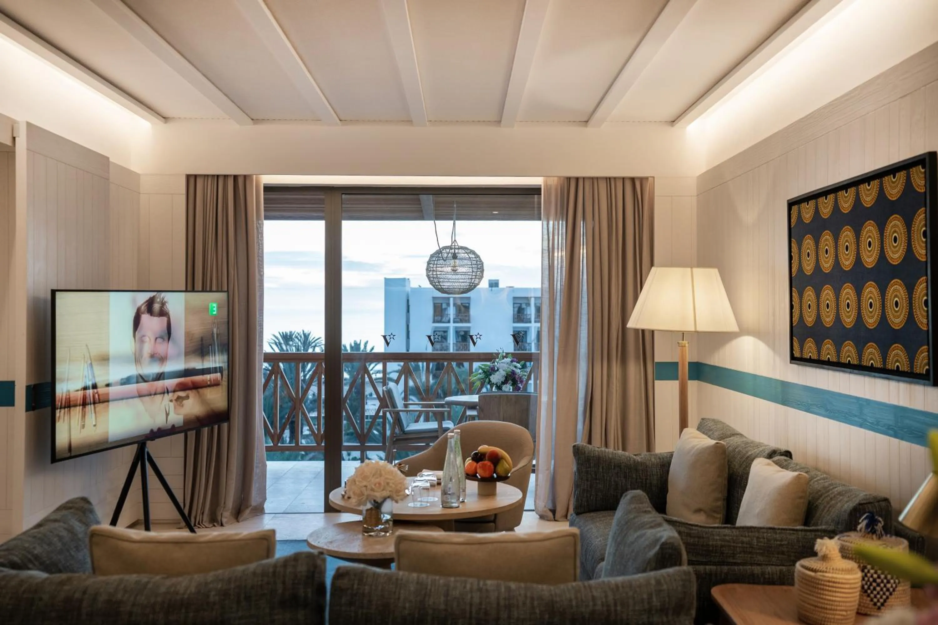 Living room in The View Agadir