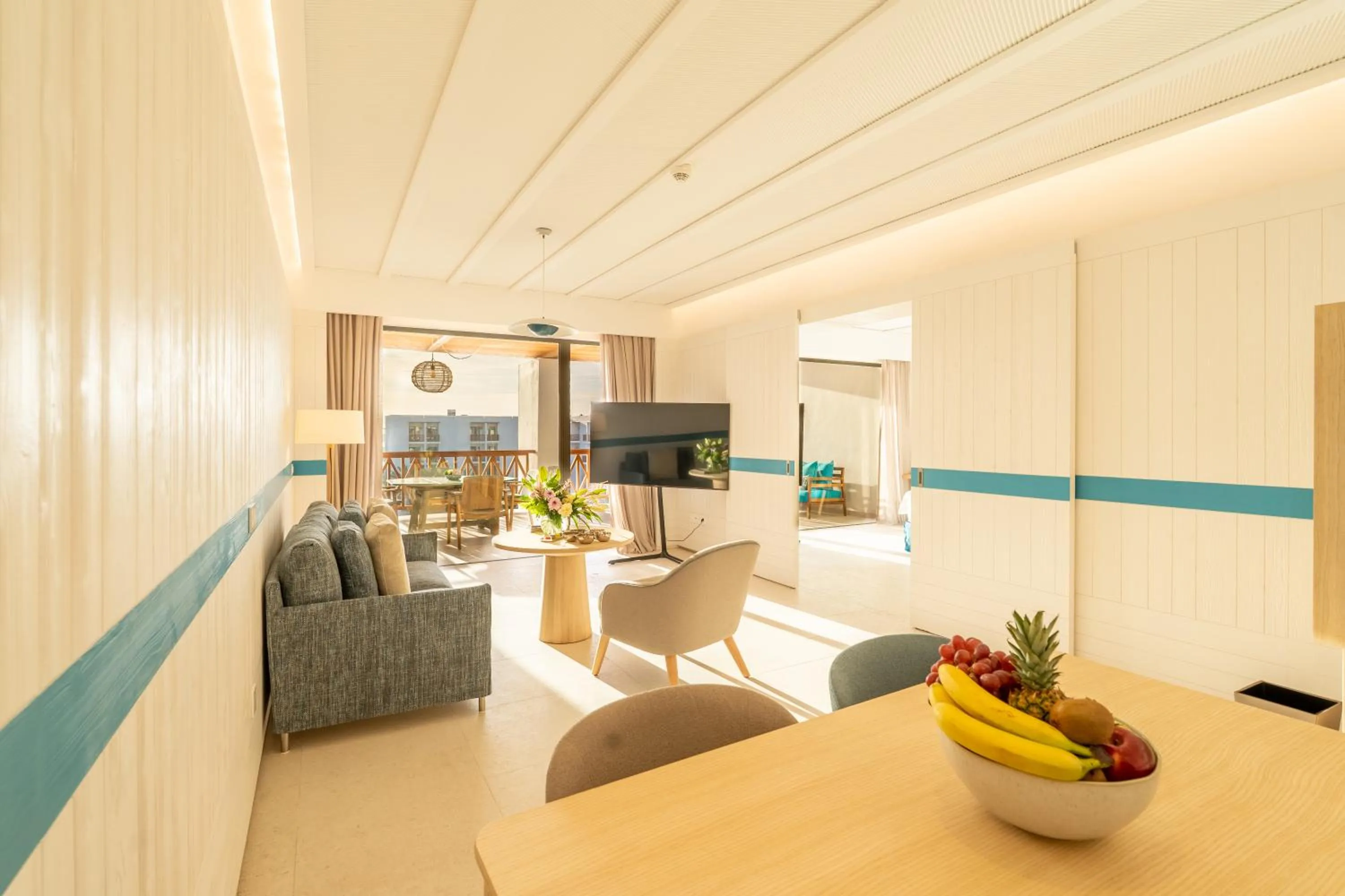 Communal lounge/ TV room in The View Agadir