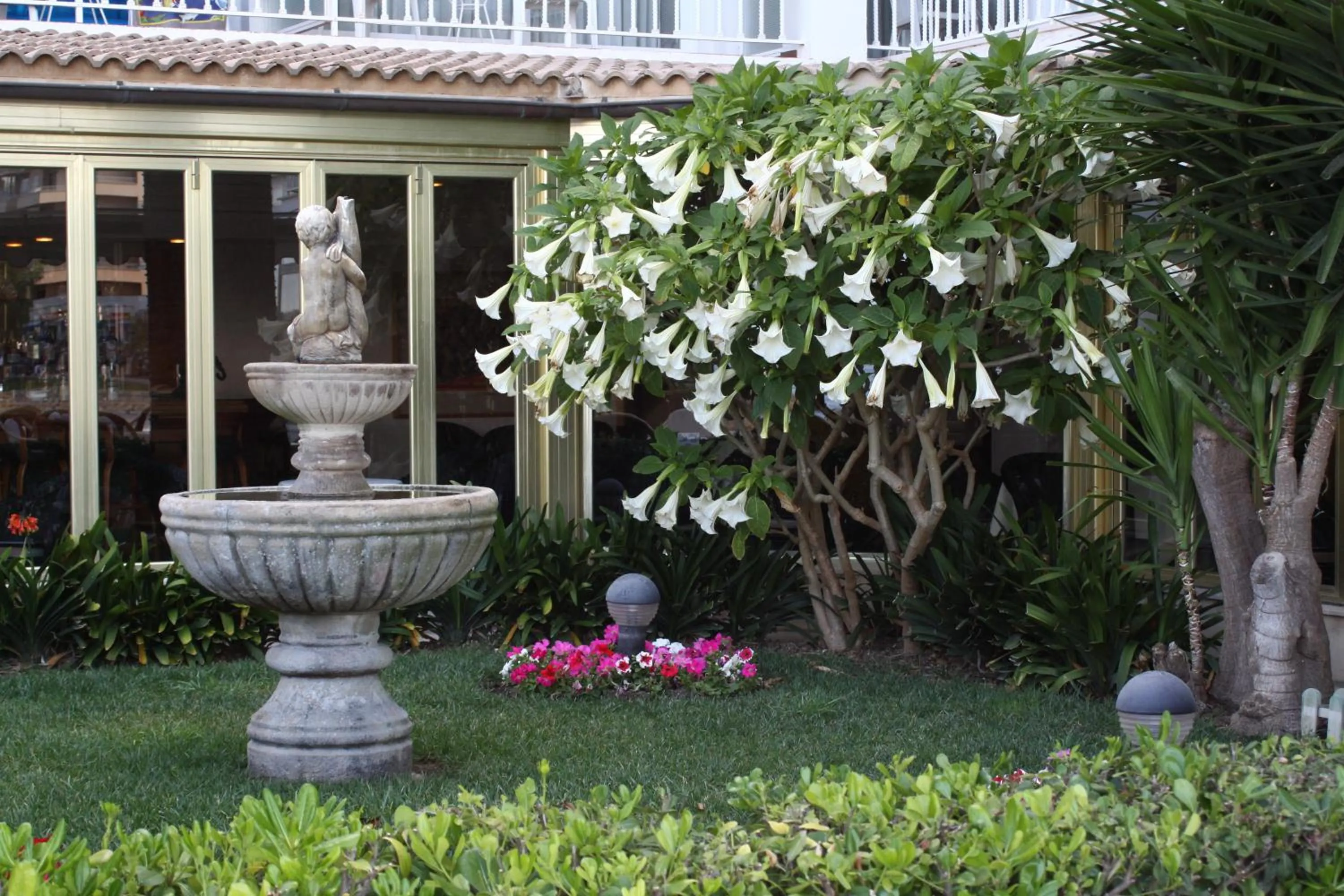 Garden in Hotel Club S'Illot