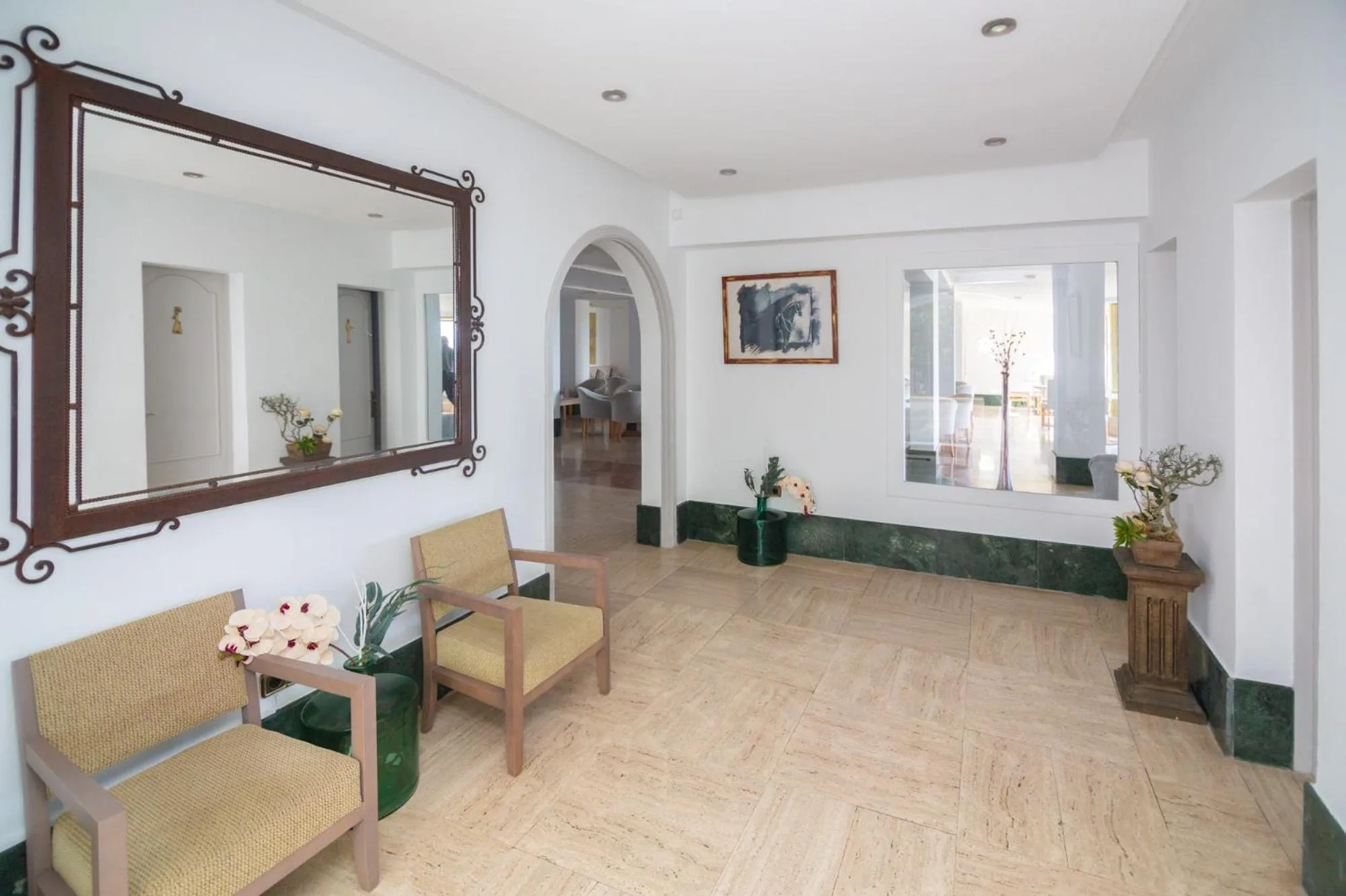 Lobby or reception in Hotel Club S'Illot