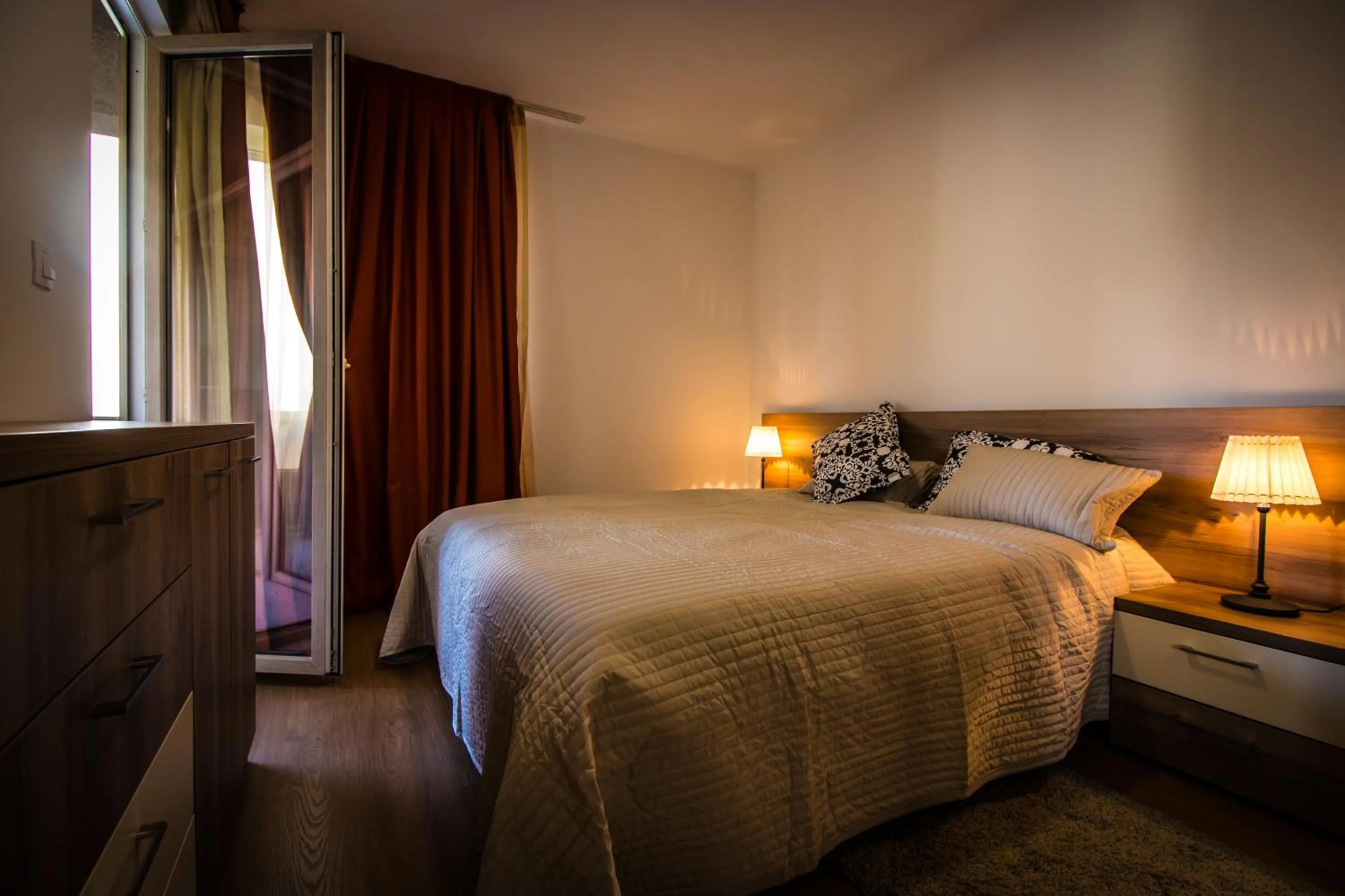 Bed in Top Trio Residence