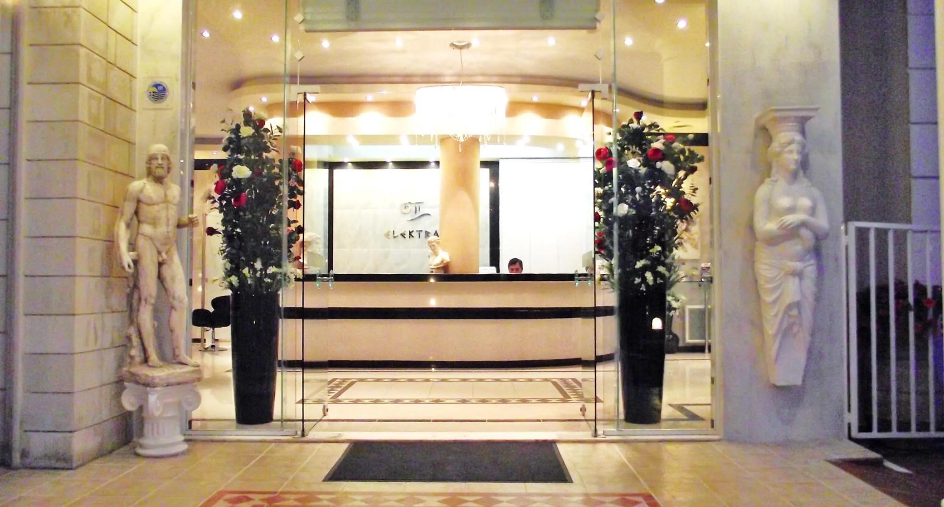 Facade/entrance in Elektra Beach Hotel