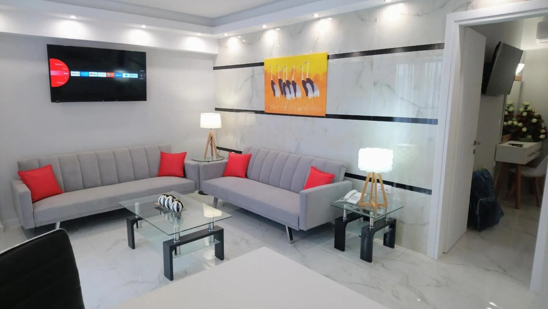 Bedroom in Elektra Beach Hotel