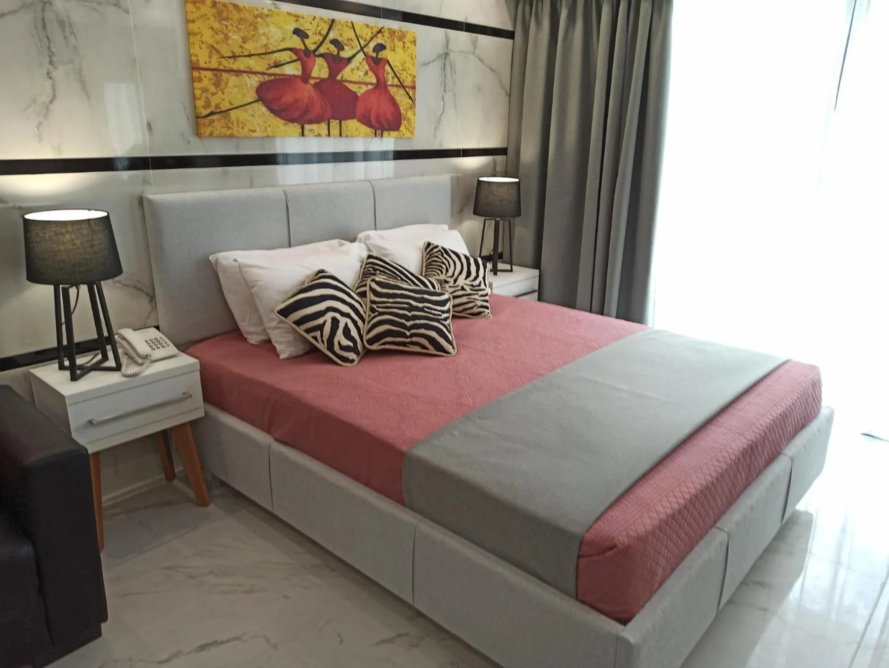 Bedroom, Bed in Elektra Beach Hotel